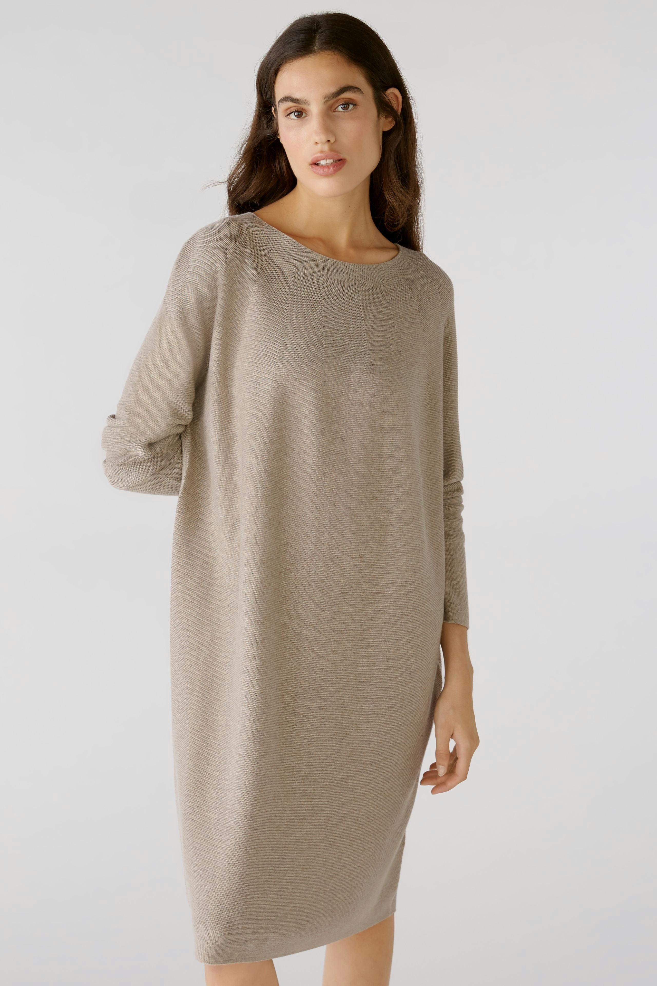 Bild 2 von Knitted dress - Taupe Melange in Taupe Melange | Oui
