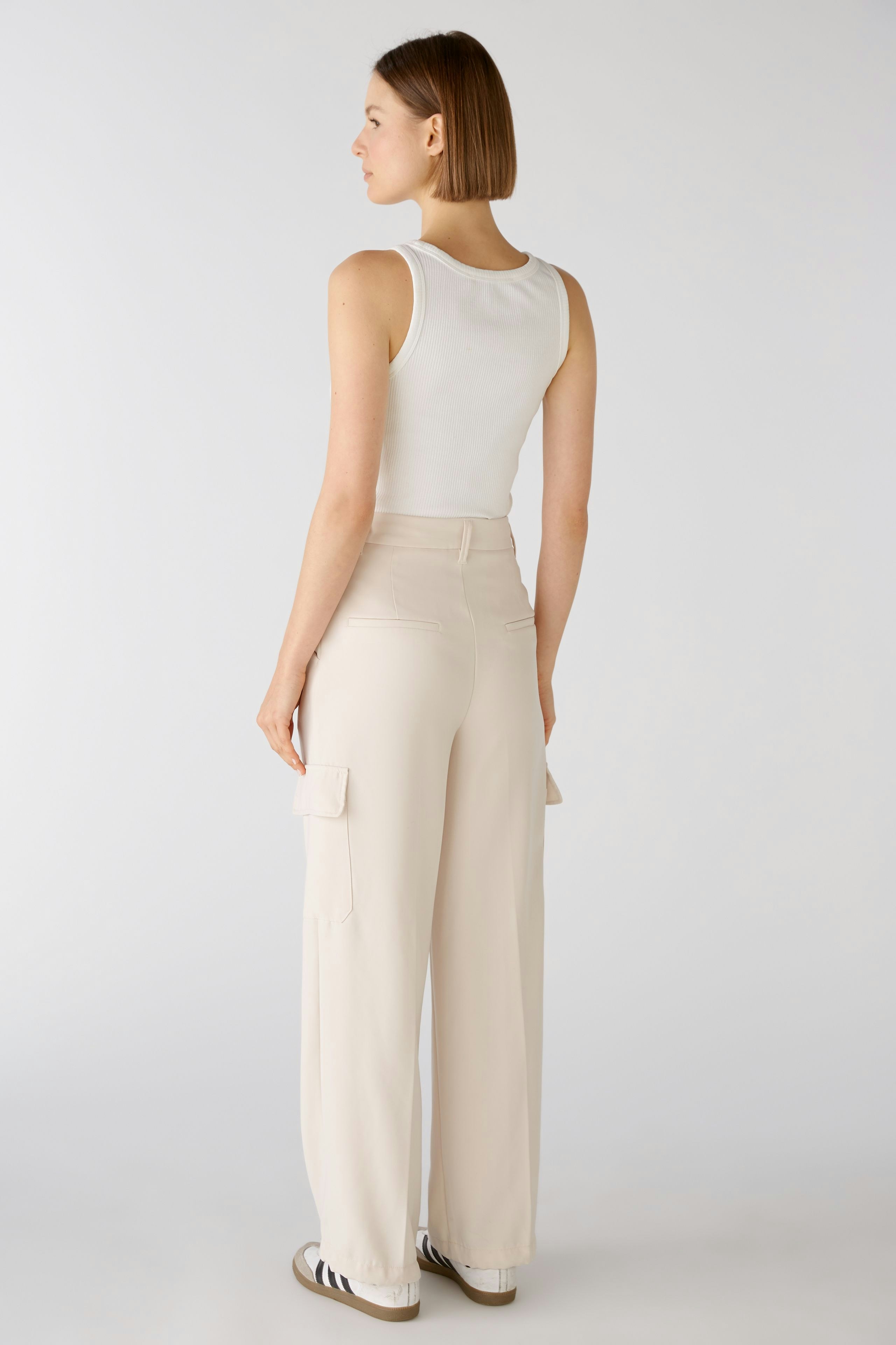 Bild 3 von Cargo Hose - offwhite in offwhite | Oui