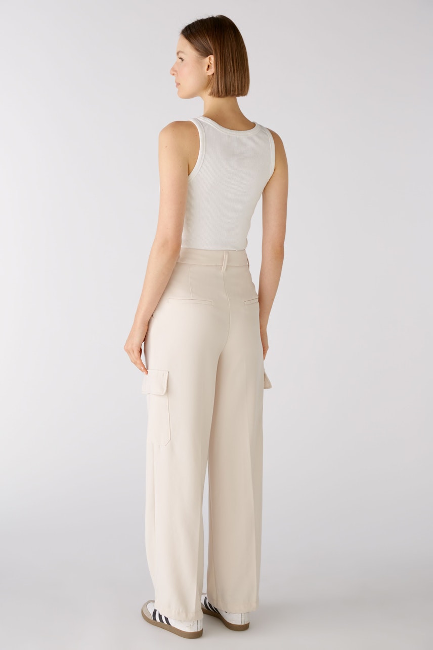 Bild 3 von Cargo Hose - offwhite in offwhite | Oui