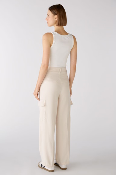 Bild 3 von Cargo trousers - offwhite in offwhite | Oui