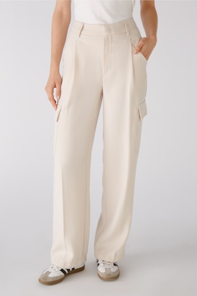 Bild 5 von Cargo trousers - offwhite in offwhite | Oui