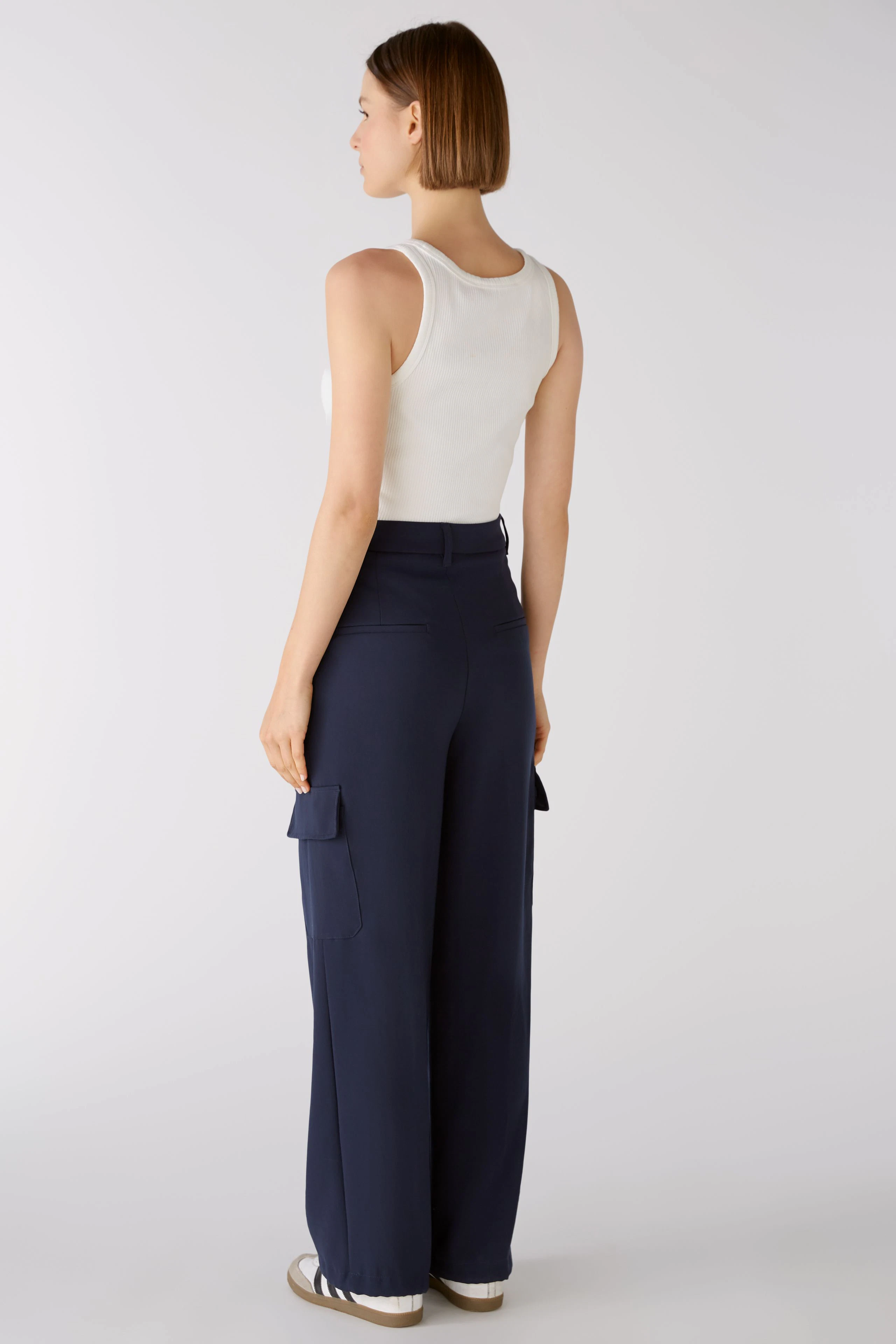 Bild 3 von Cargo Hose - darkblue in darkblue | Oui