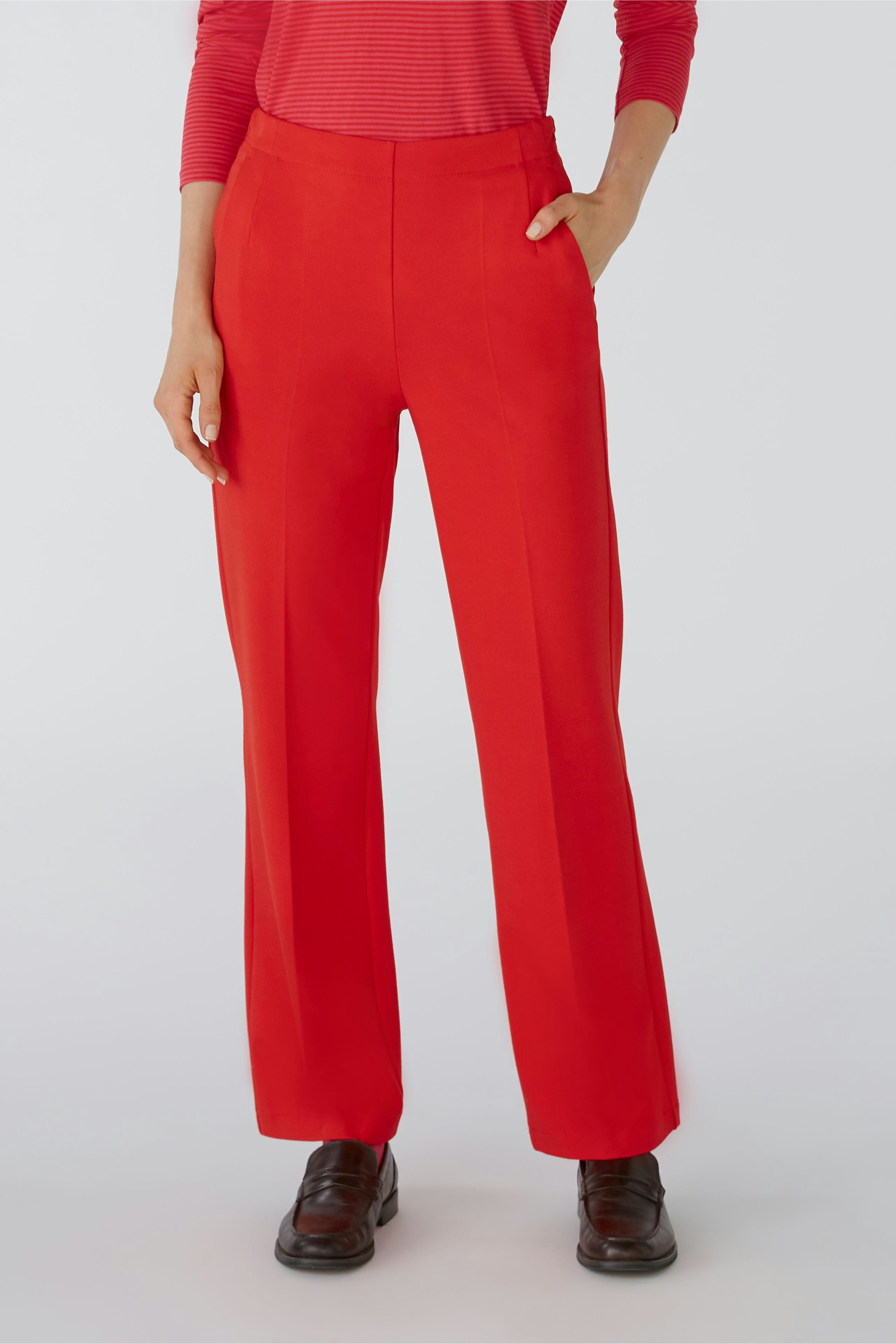 Bild 2 von Trousers - chinese red in chinese red | Oui