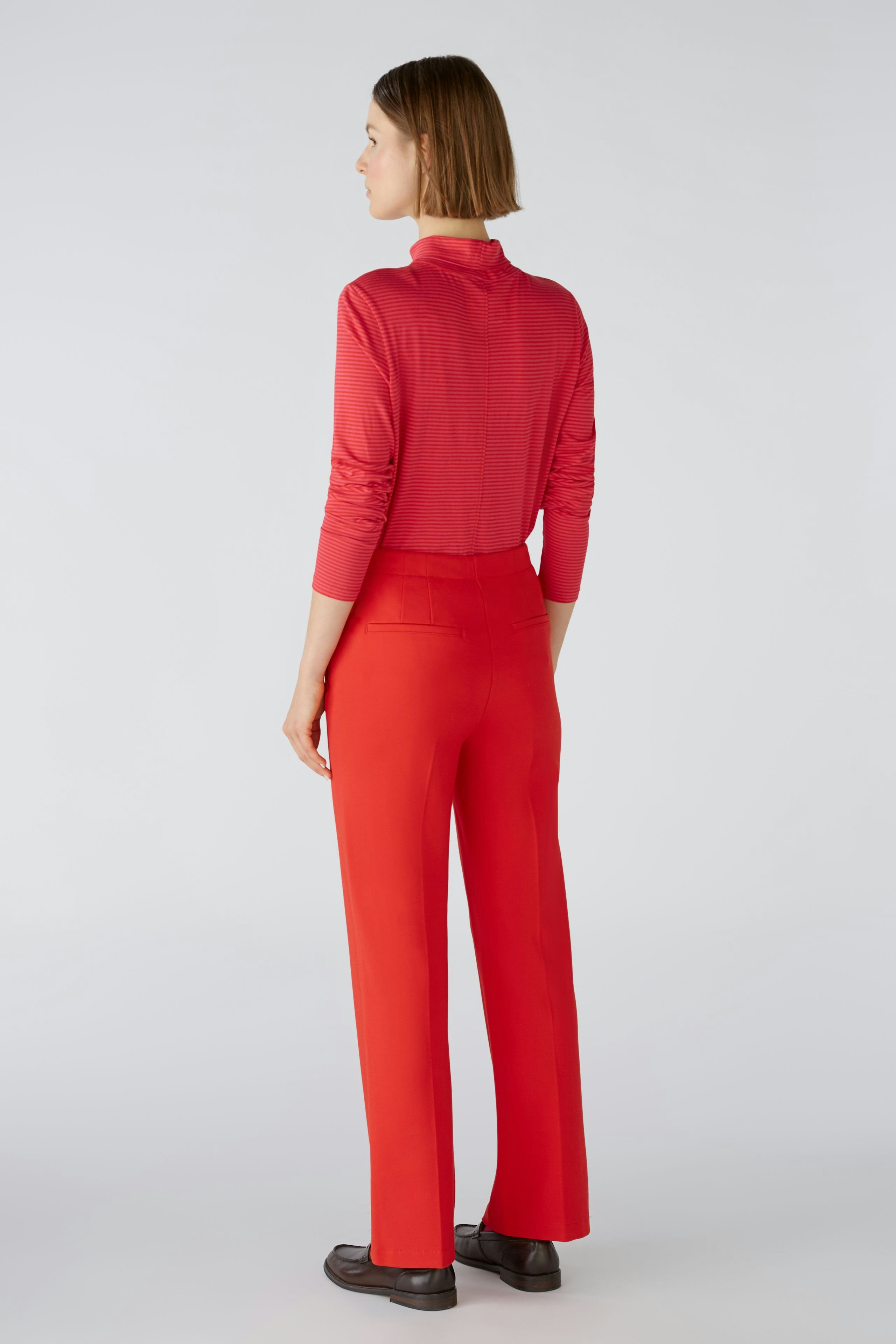 Bild 3 von Trousers - chinese red in chinese red | Oui