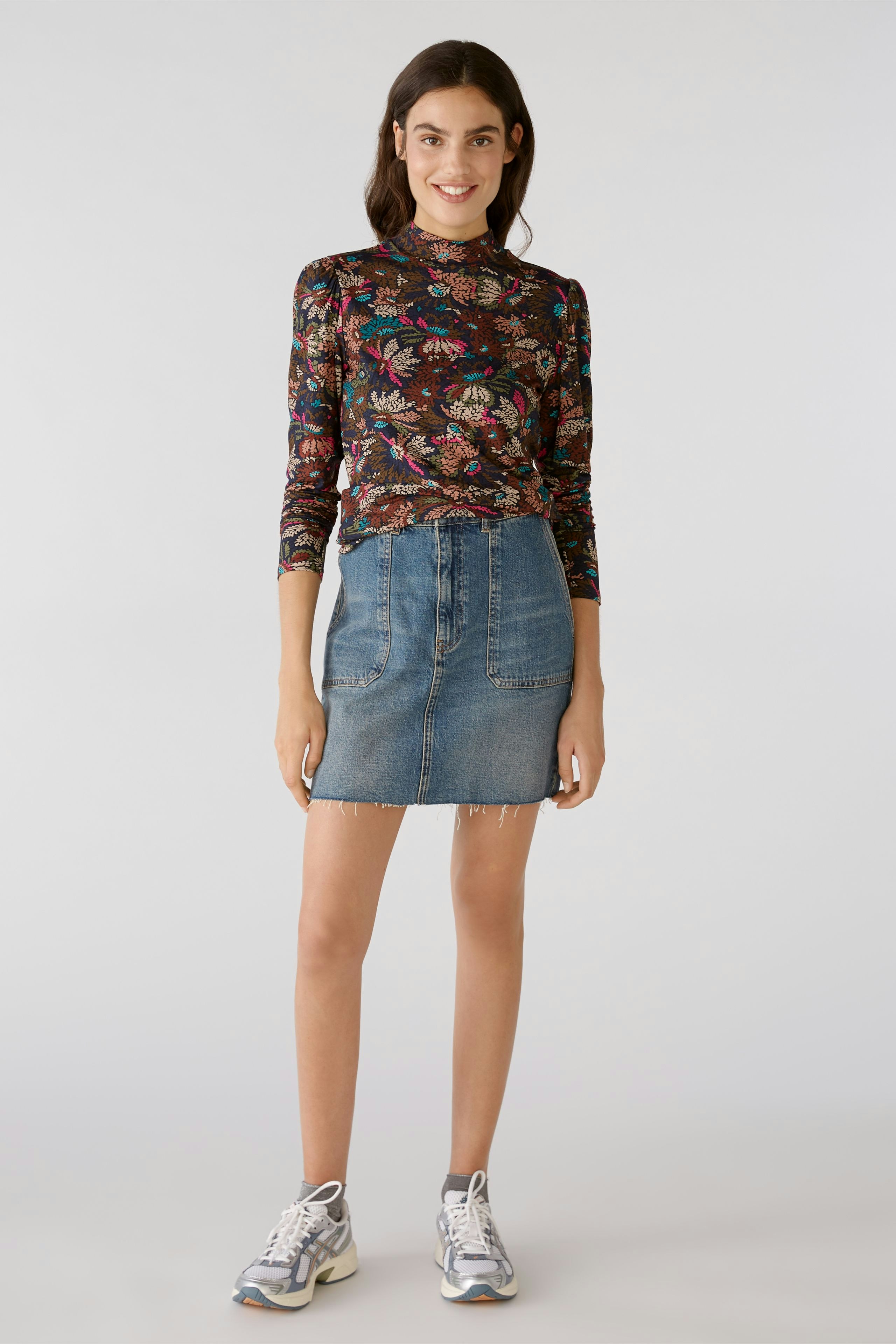 Bild 1 von Long-sleeved shirt - brown red in brown red | Oui