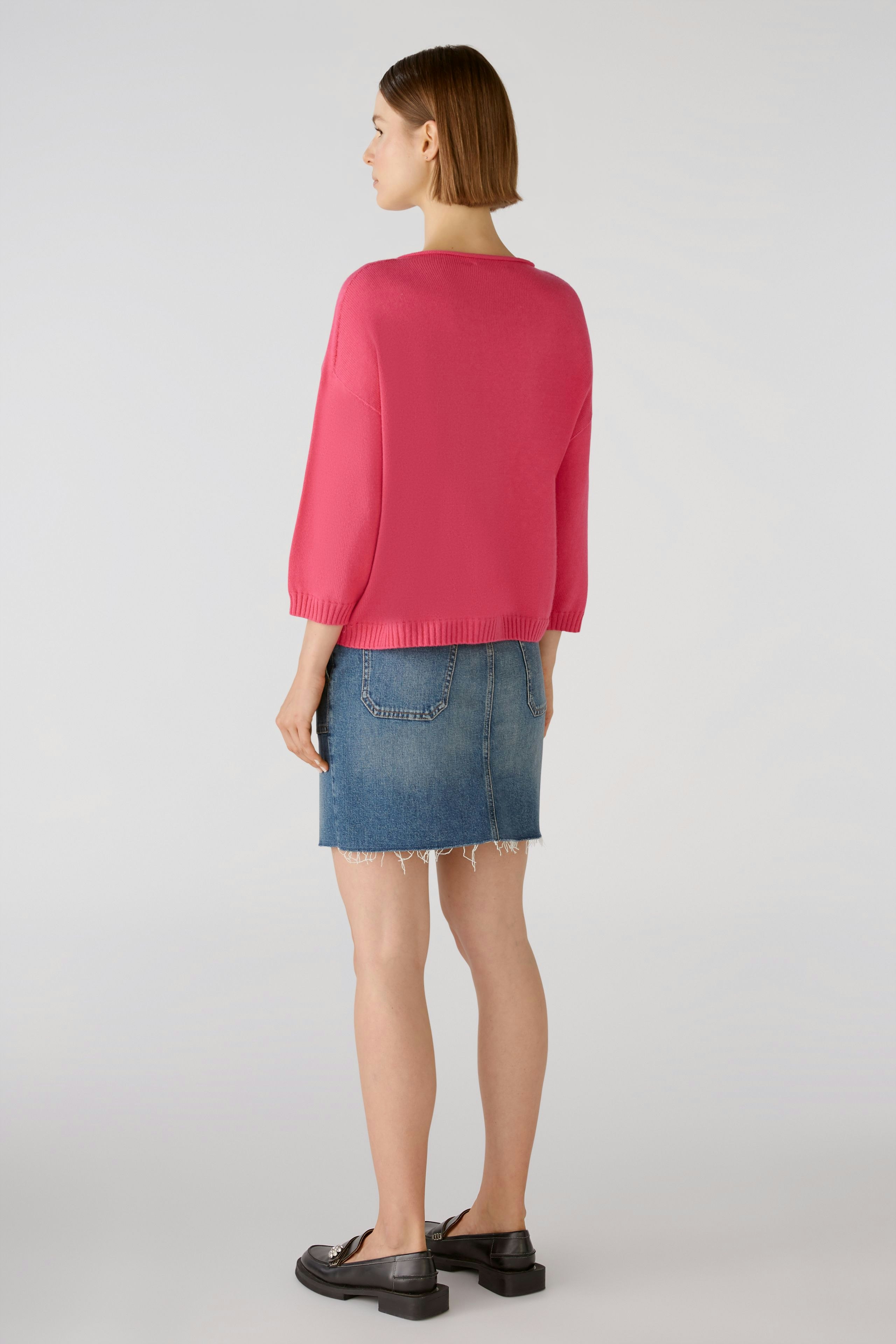 Bild 3 von Pullover - dark pink in dark pink | Oui