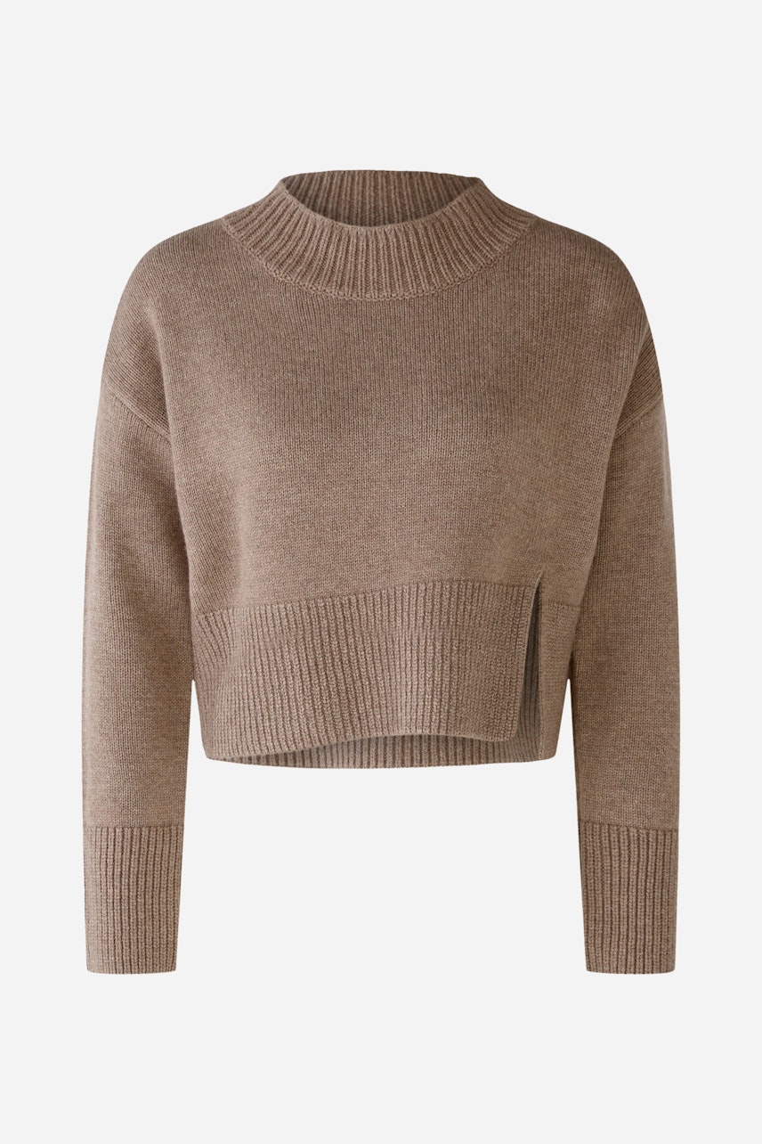 Bild 7 von Pullover - Taupe Melange in Taupe Melange | Oui