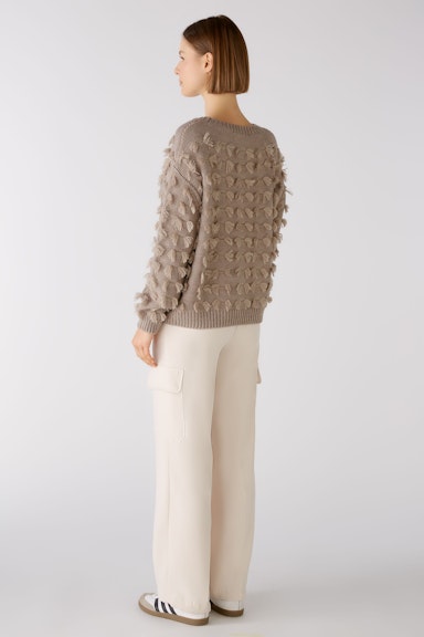 Bild 3 von Pullover - Taupe Melange in Taupe Melange | Oui