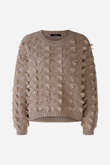 Bild 7 von Pullover - Taupe Melange in Taupe Melange | Oui