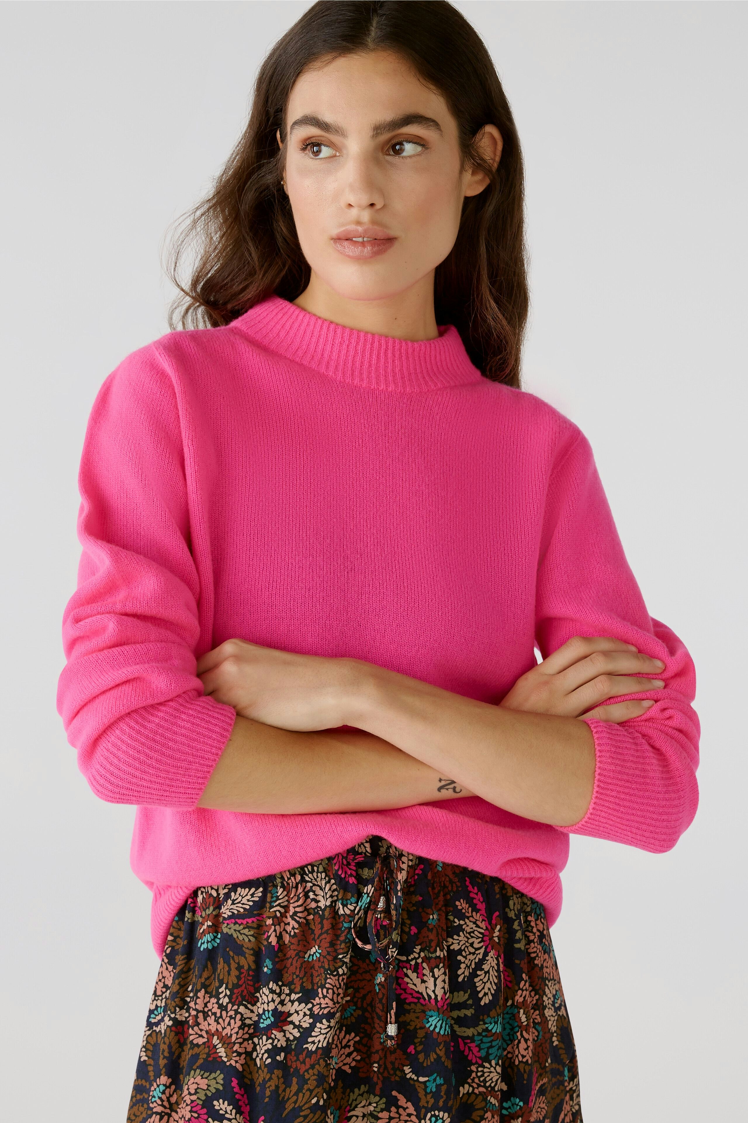 Bild 5 von Pullover - dark pink in dark pink | Oui