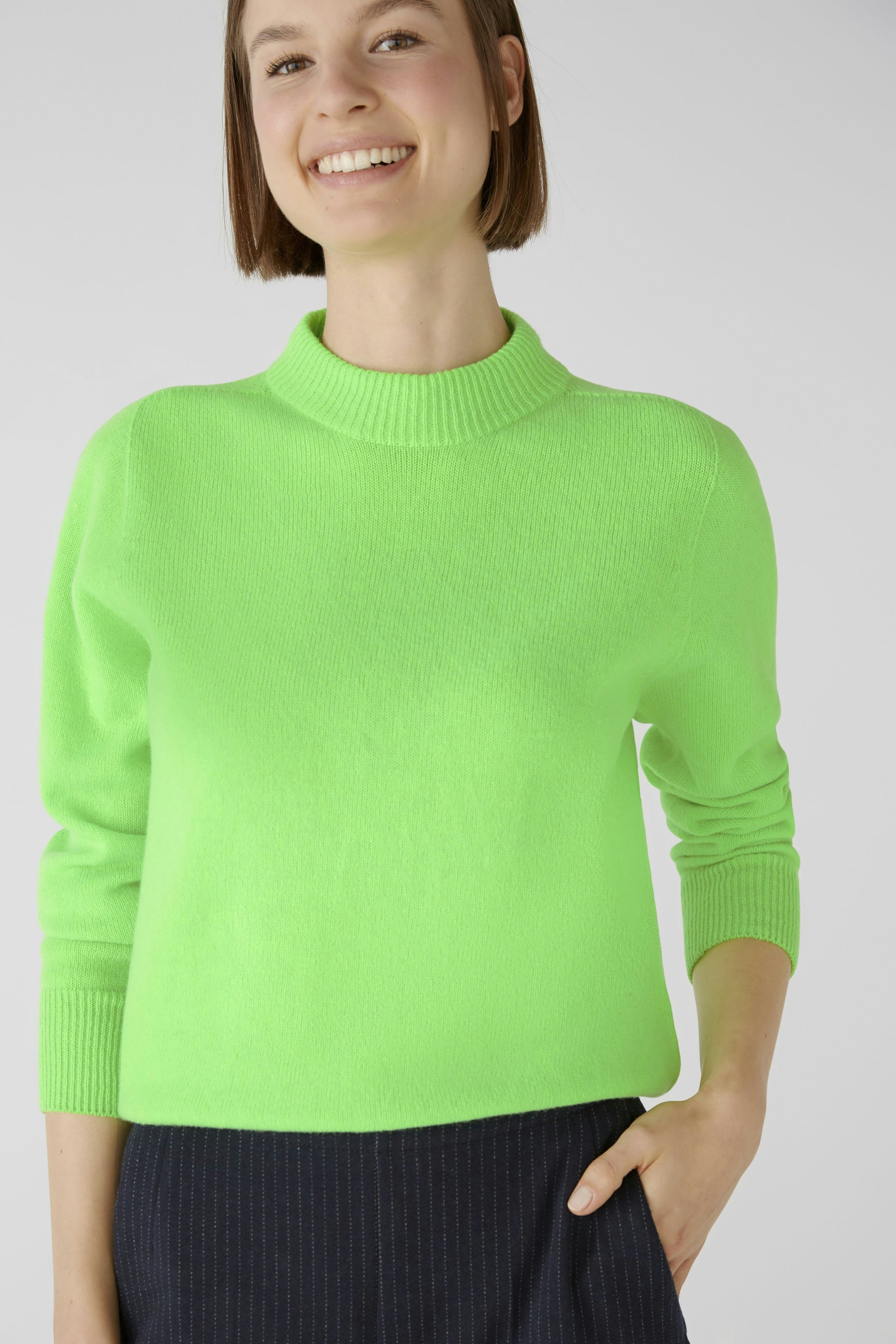Bild 5 von Pullover - gecko green in gecko green | Oui