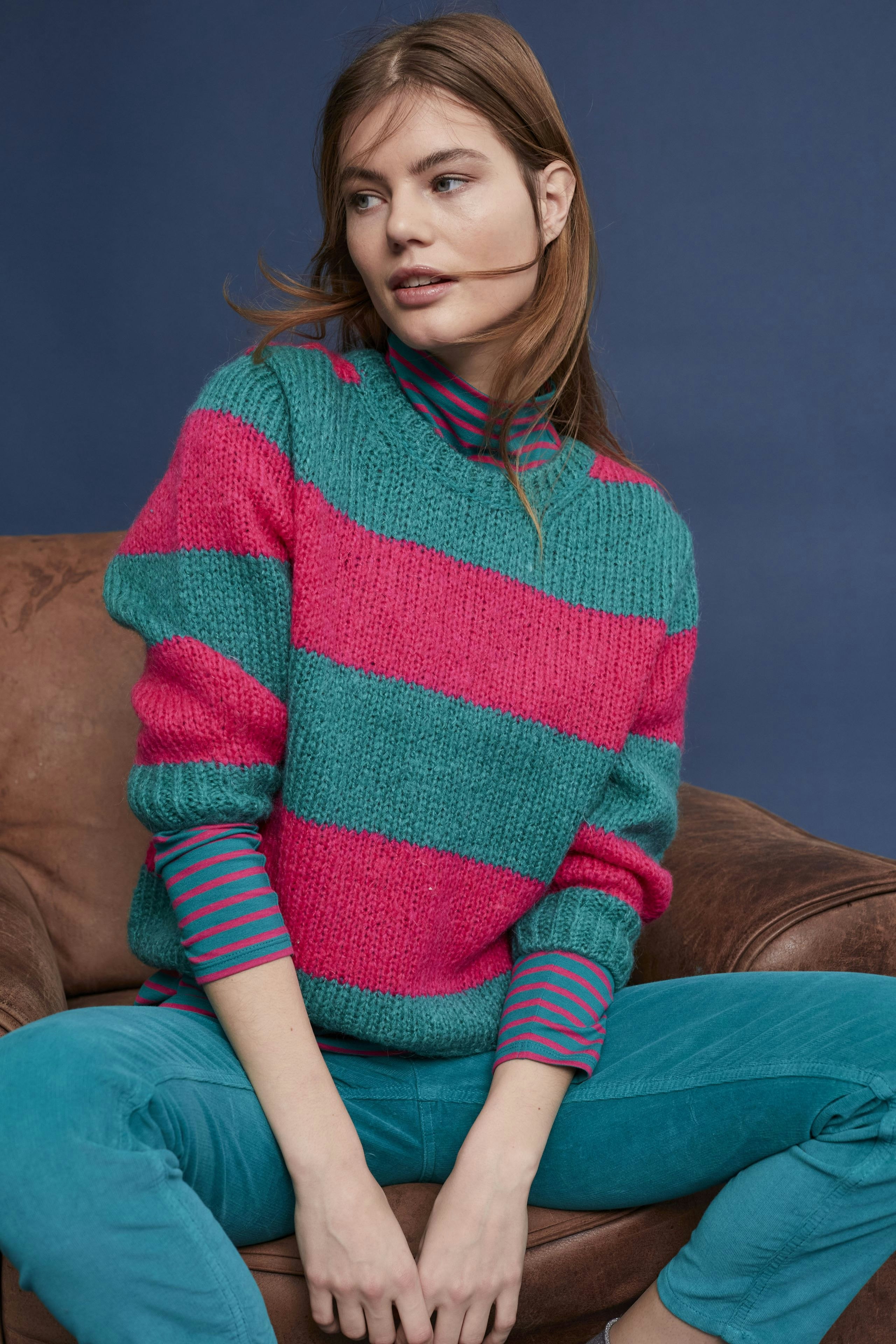 Bild 6 von Pullover - green red in green red | Oui