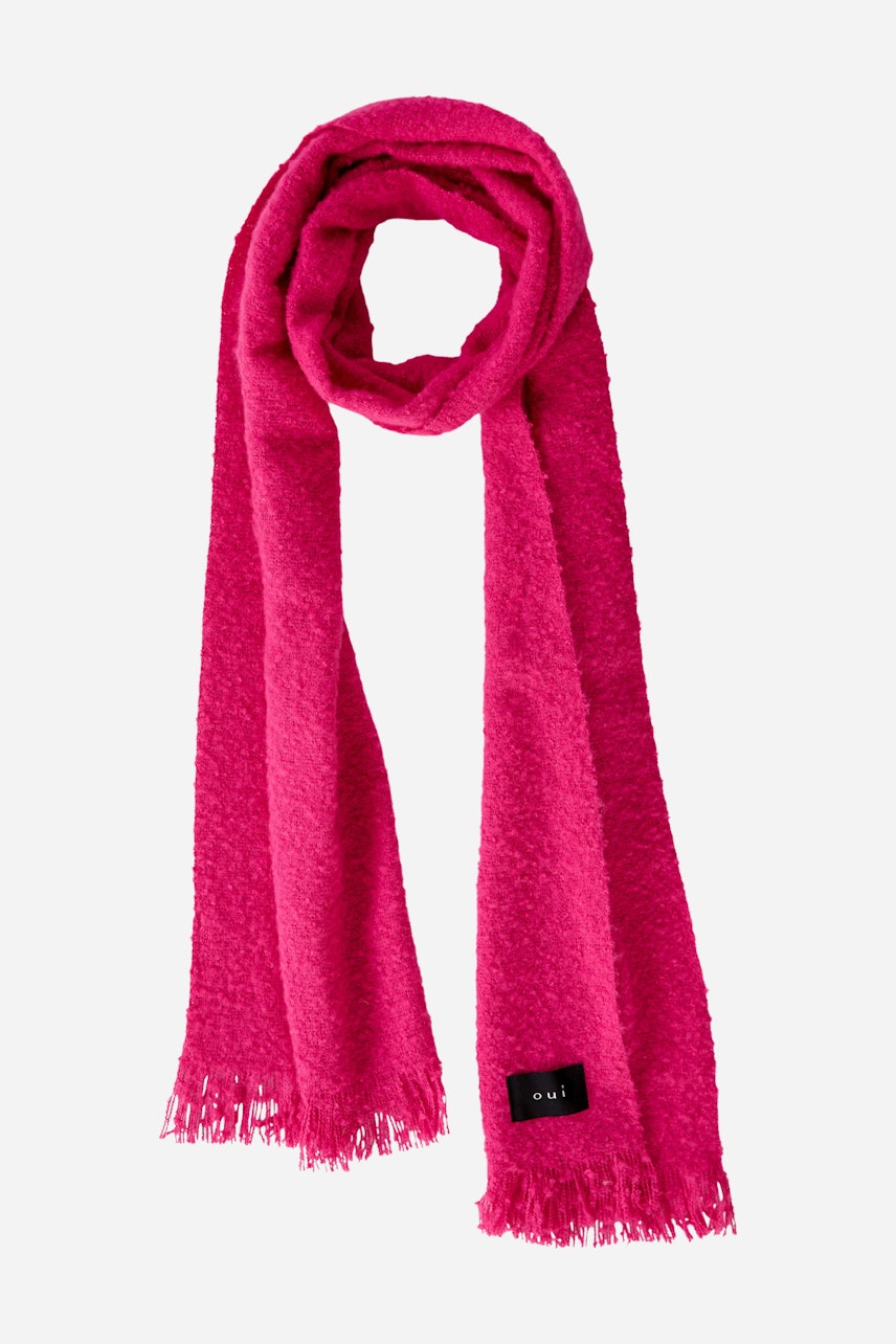 Bild 6 von Scarf - dark pink in dark pink | Oui