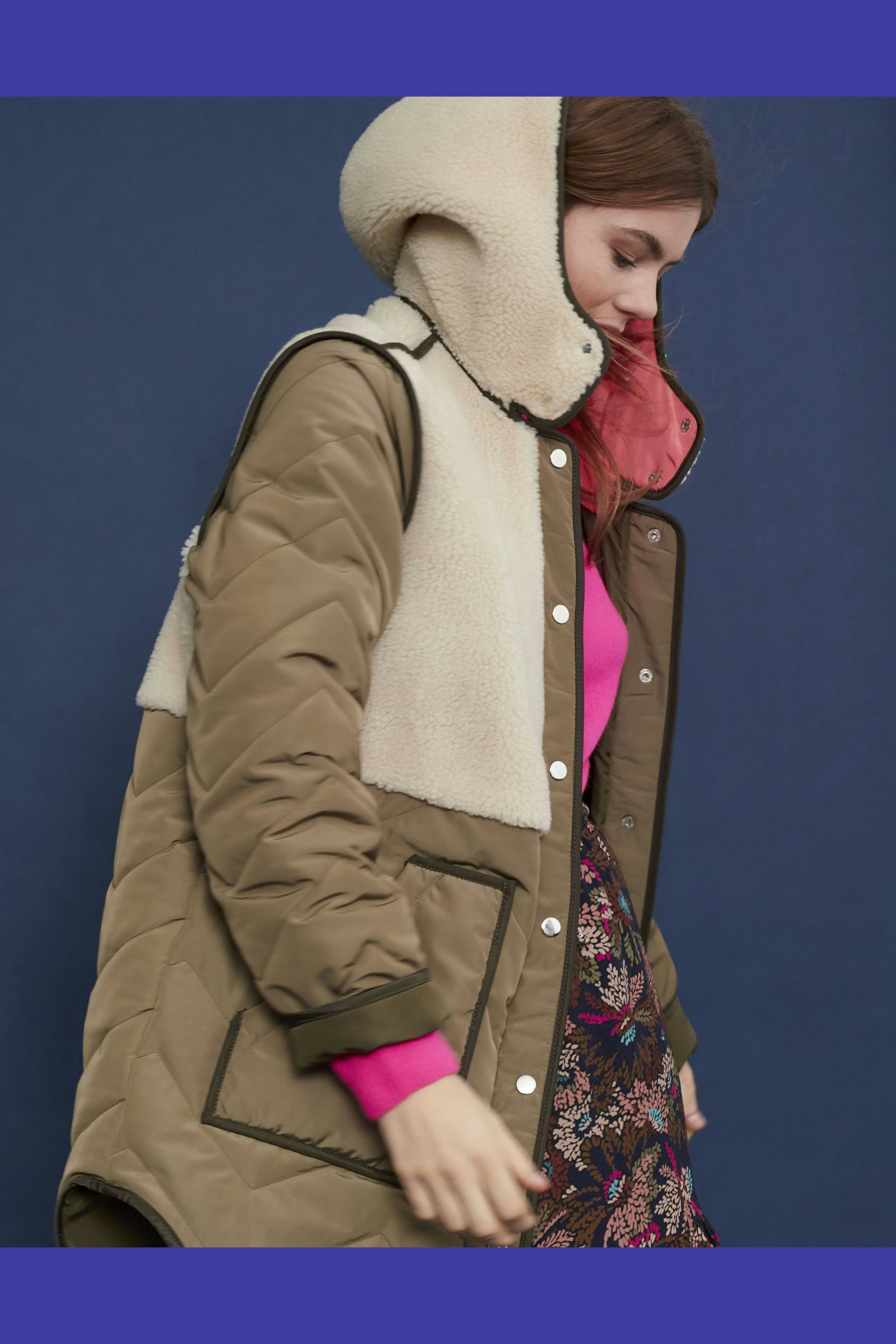 Outdoor Parka - light green stone
