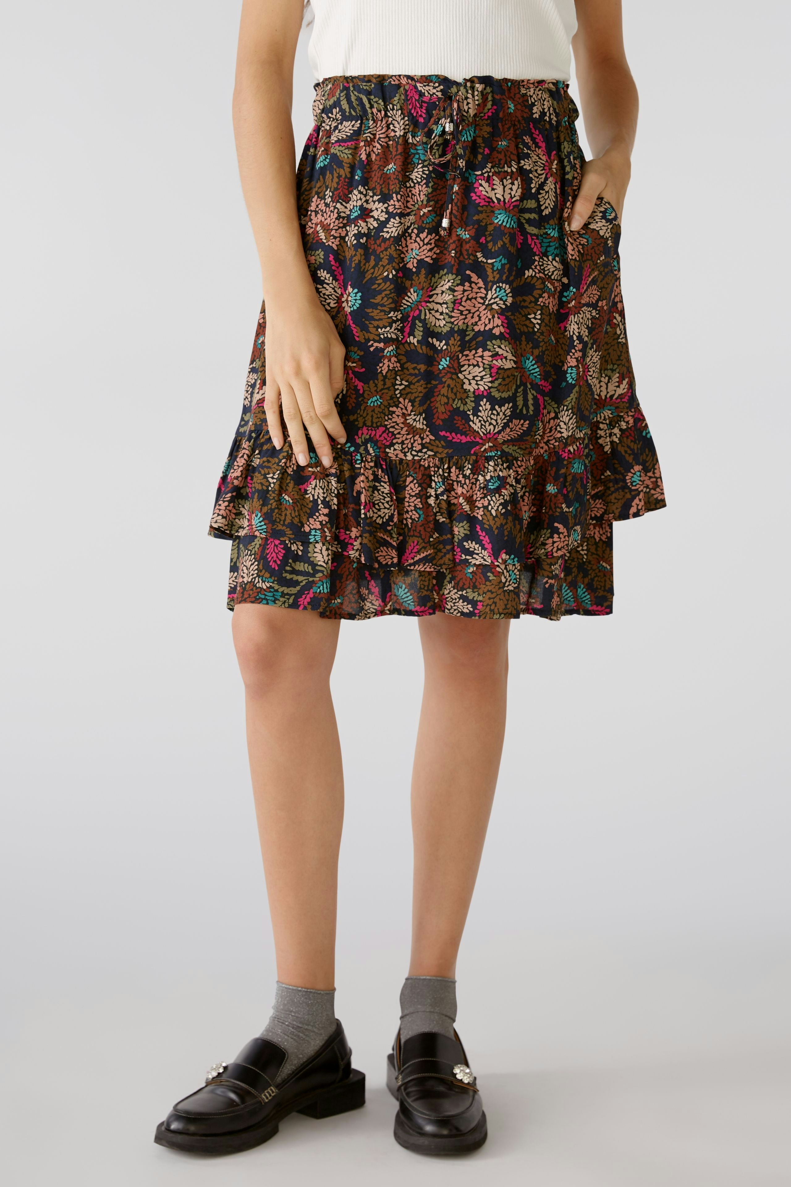 Bild 2 von Skirt - brown red in brown red | Oui