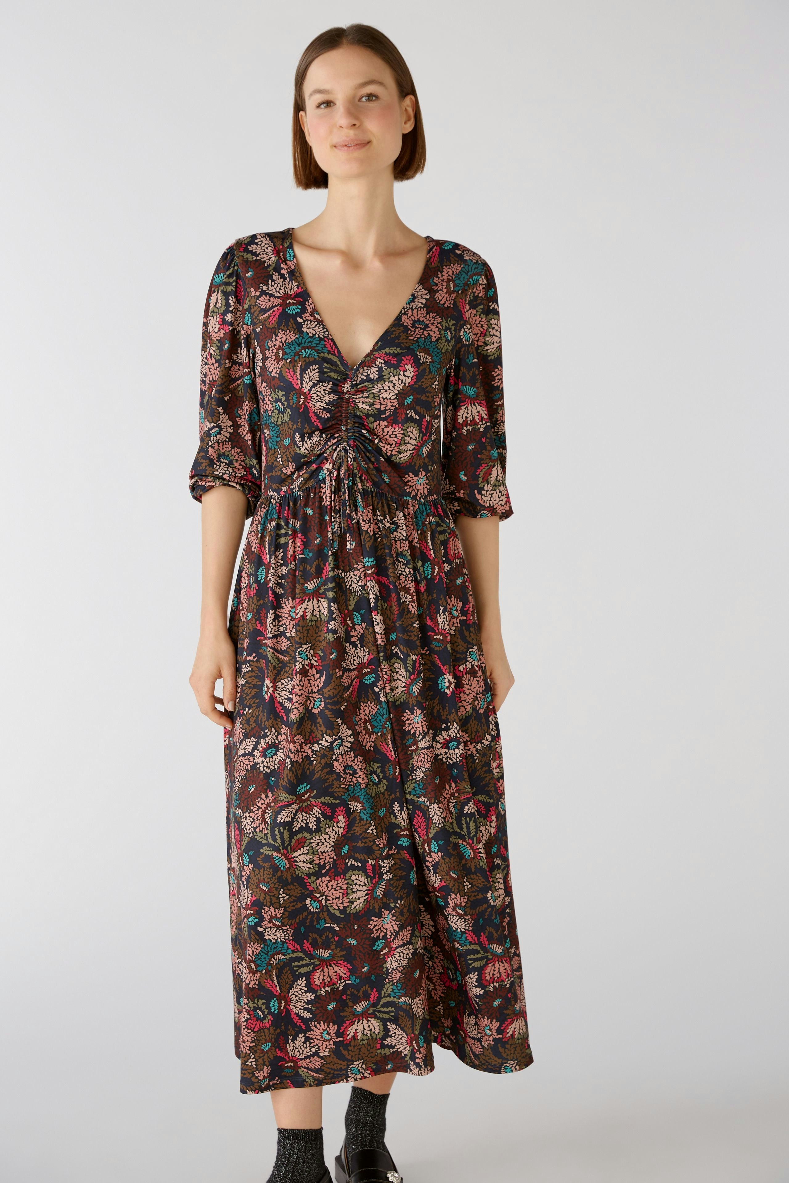 Bild 2 von Midikleid - brown red in brown red | Oui