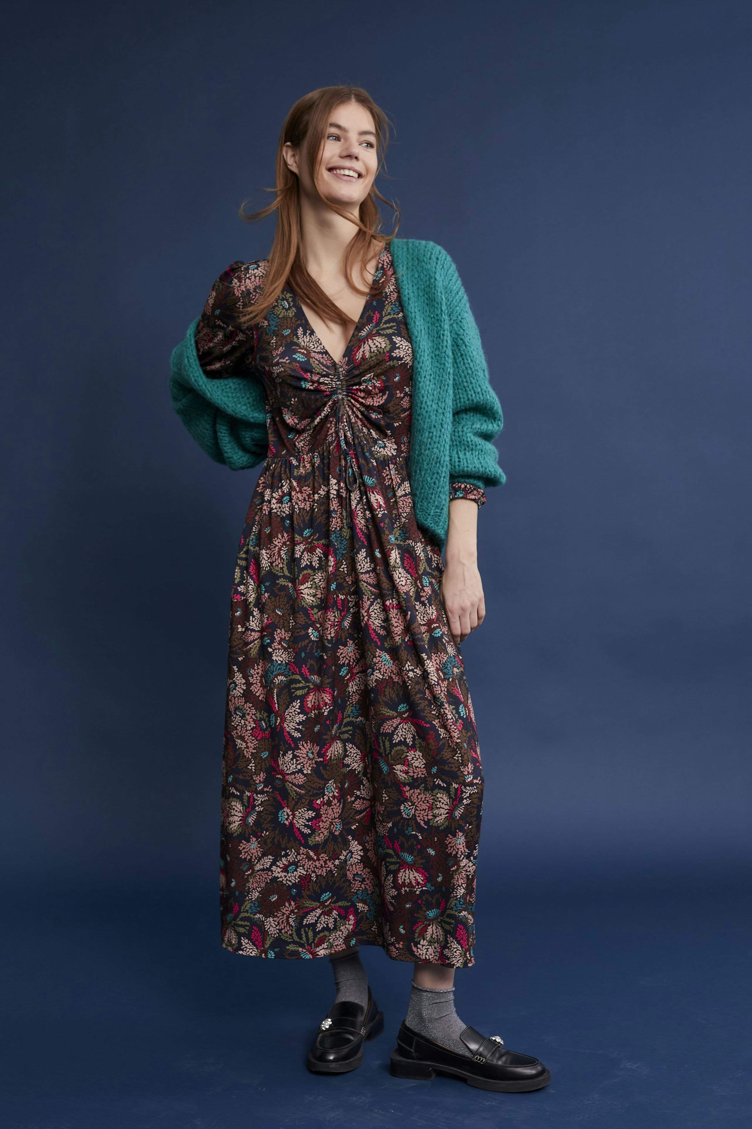 Bild 6 von Midikleid - brown red in brown red | Oui