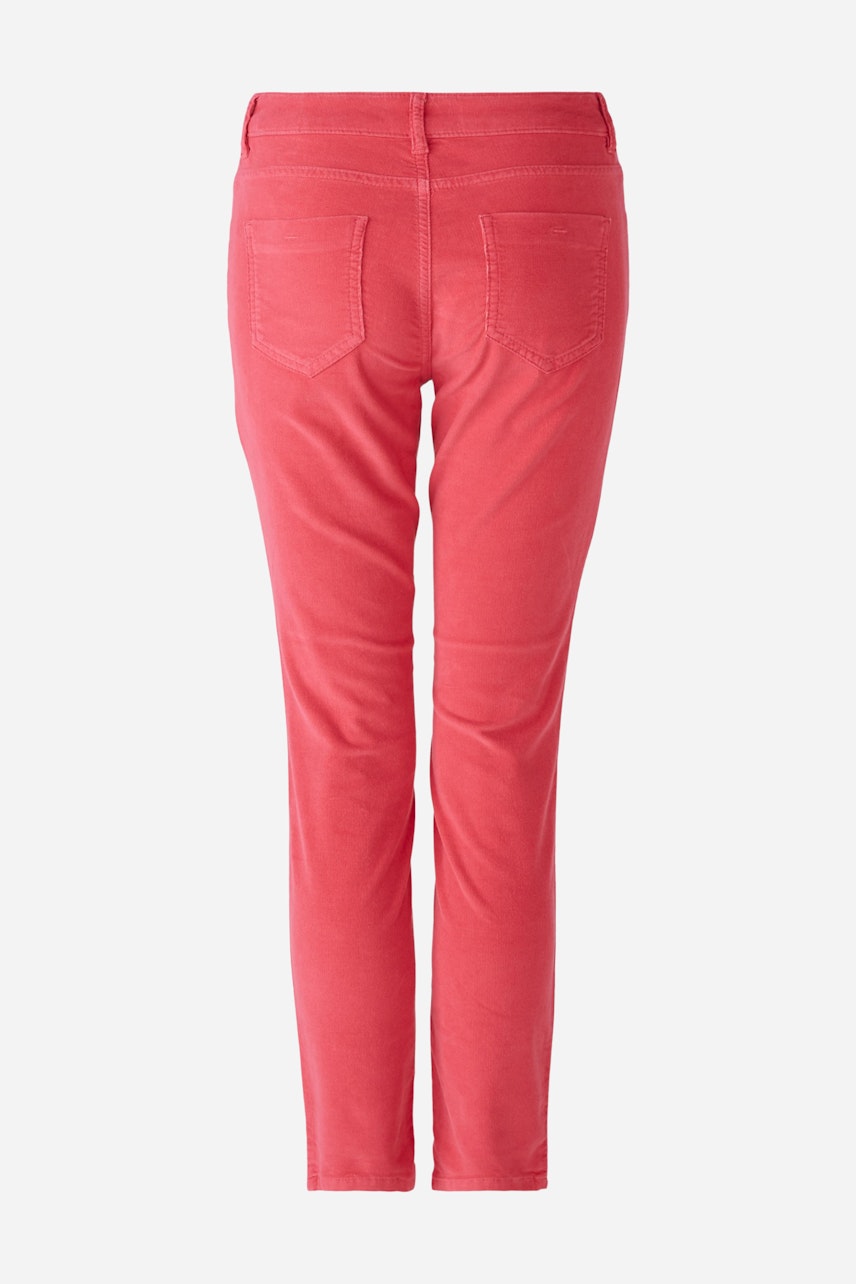 Bild 2 von BAXTOR Cord Jeggings - dark pink in dark pink | Oui