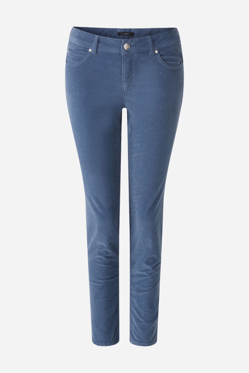 Bild 6 von BAXTOR Cord Jeggings - vintage indigo in vintage indigo | Oui