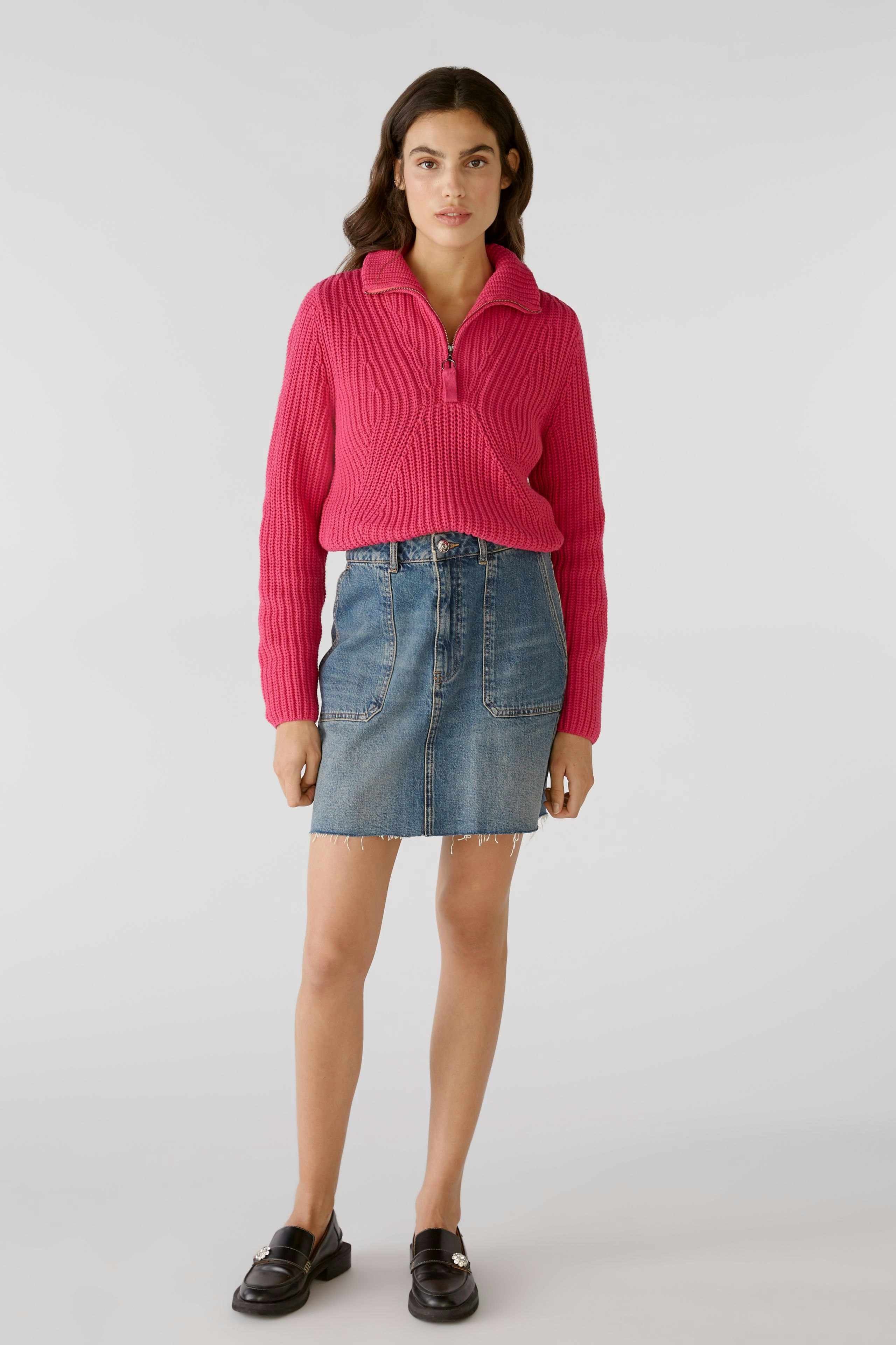 Bild 1 von Pullover - dark pink in dark pink | Oui