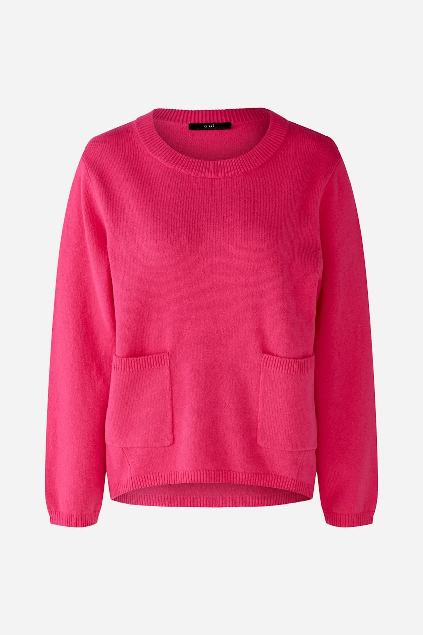 Bild 1 von Pullover - dark pink in dark pink | Oui