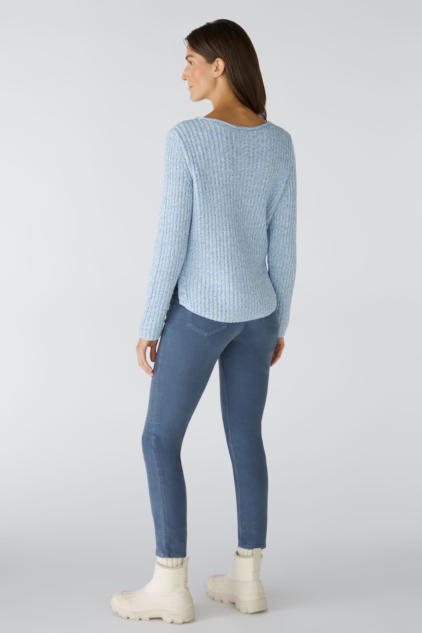 Bild 3 von Pullover - light blue white in light blue white | Oui