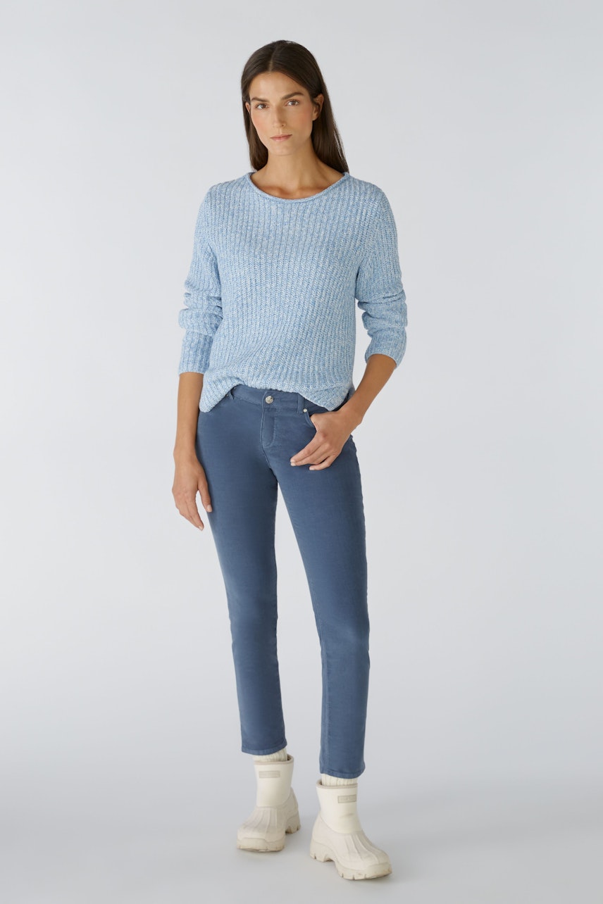 Bild 1 von Pullover - light blue white in light blue white | Oui