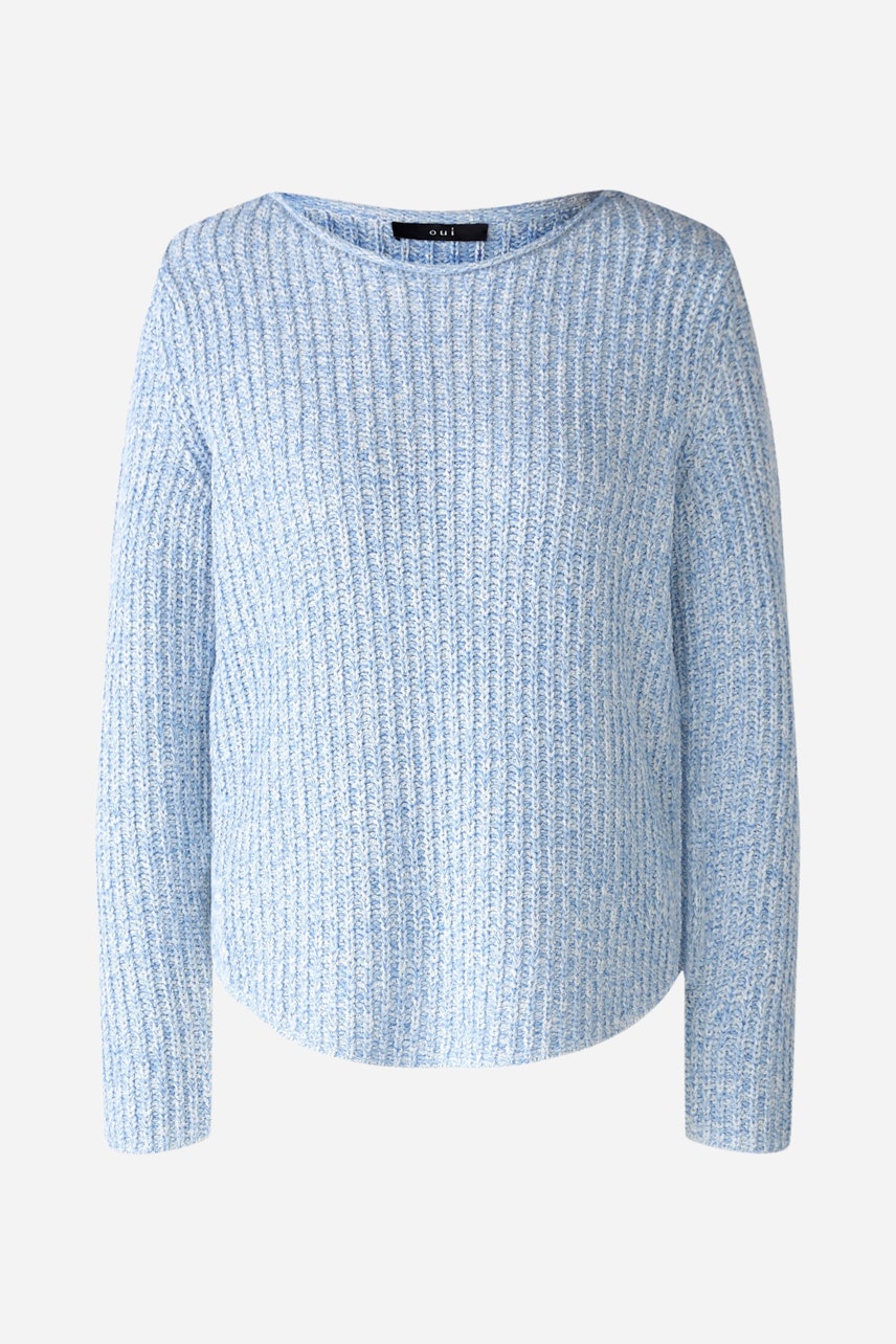 Bild 6 von Pullover - light blue white in light blue white | Oui