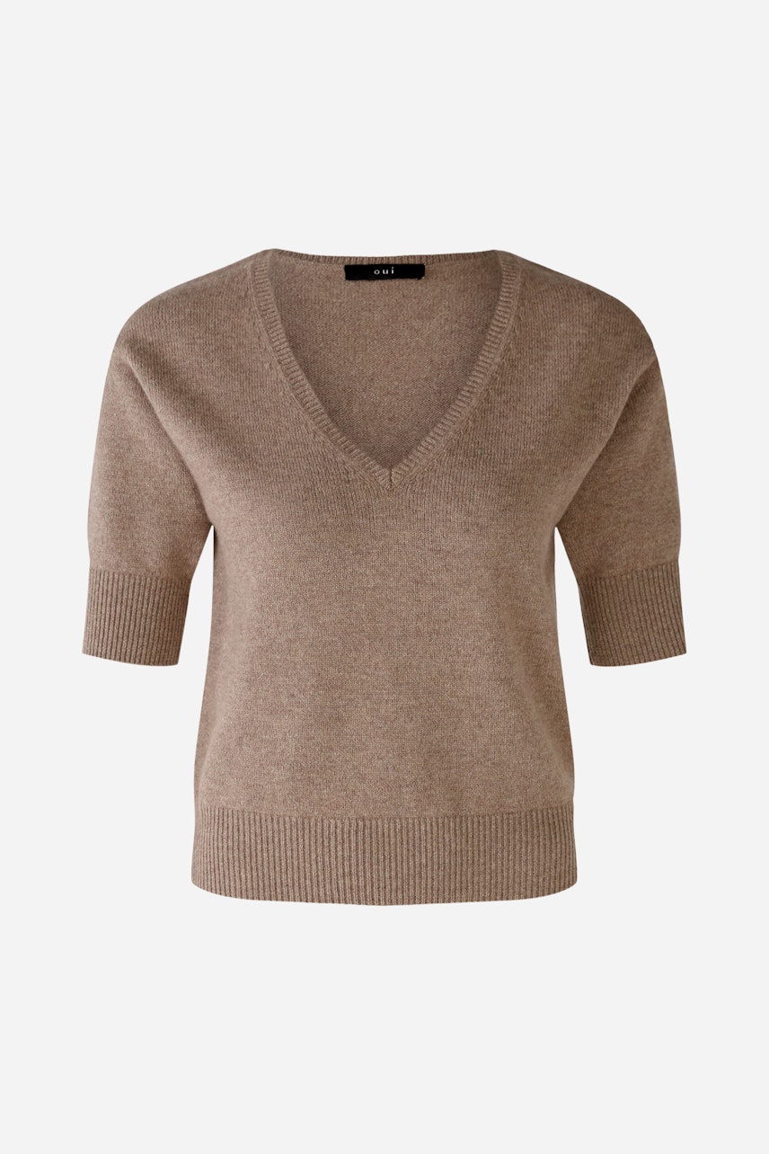 Bild 1 von Pullover - Taupe Melange in Taupe Melange | Oui