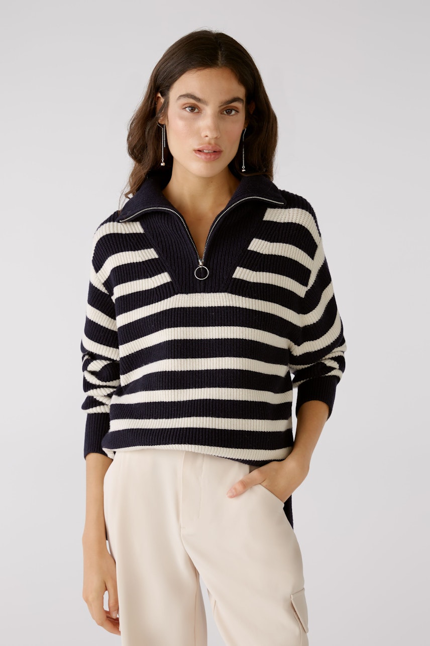 Bild 2 von Pullover - dark blue white in dark blue white | Oui