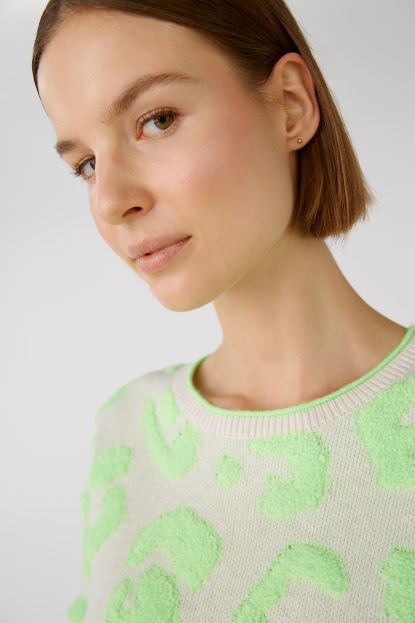 Bild 5 von Pullover - white green in white green | Oui