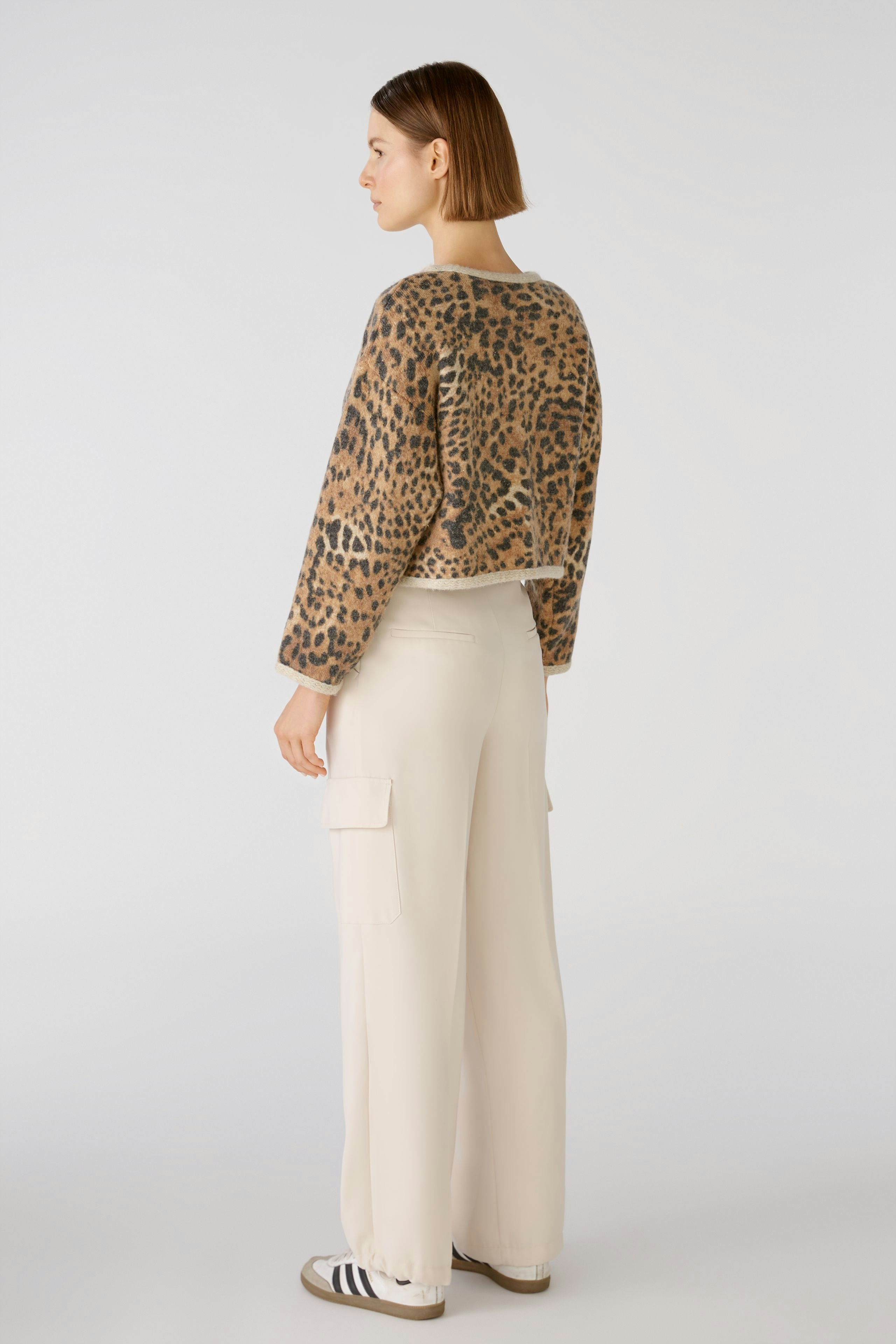 Bild 3 von Strickjacke - dark camel black in dark camel black | Oui