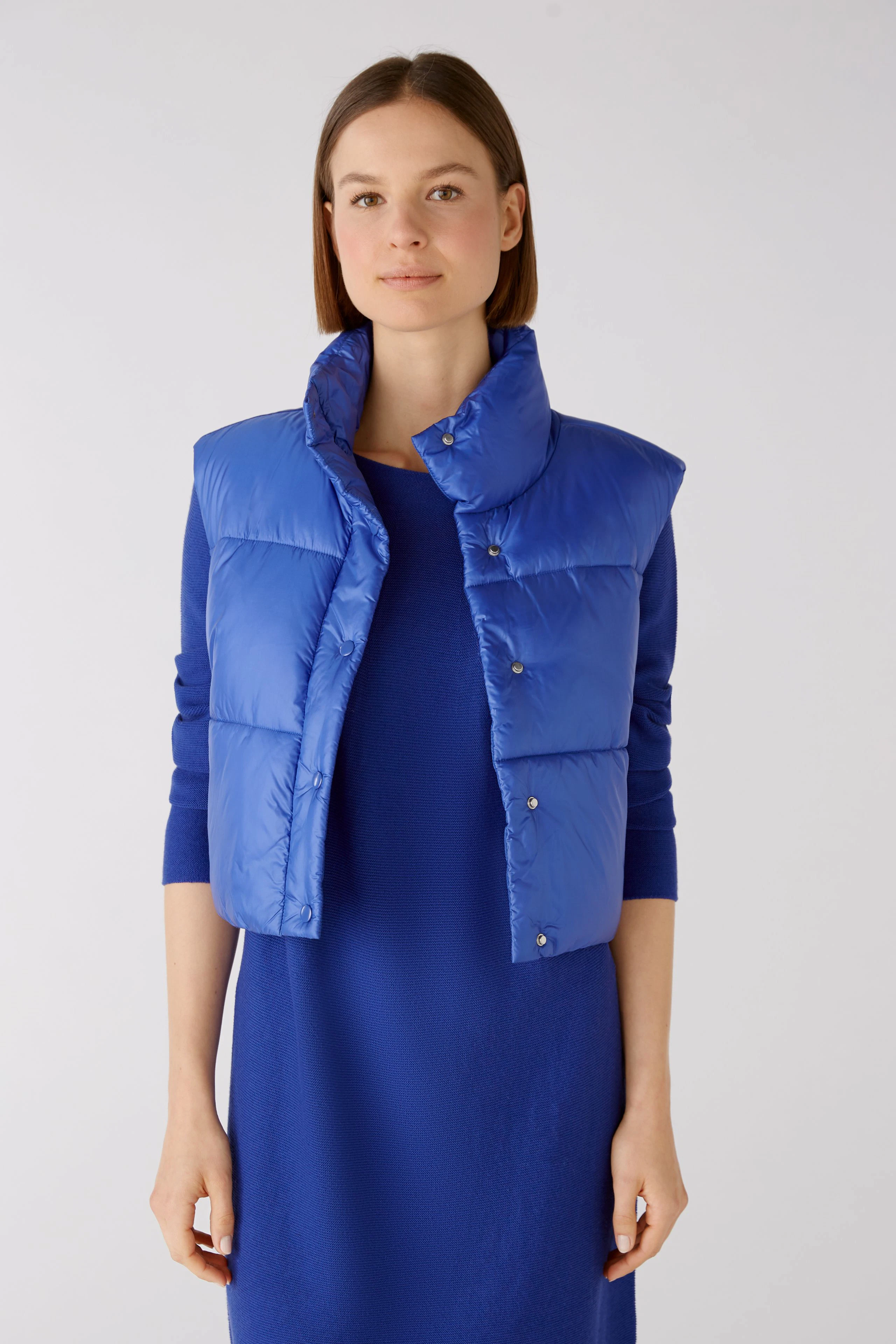Image 2 of Outdoor waistcoat - blue in blue | Oui