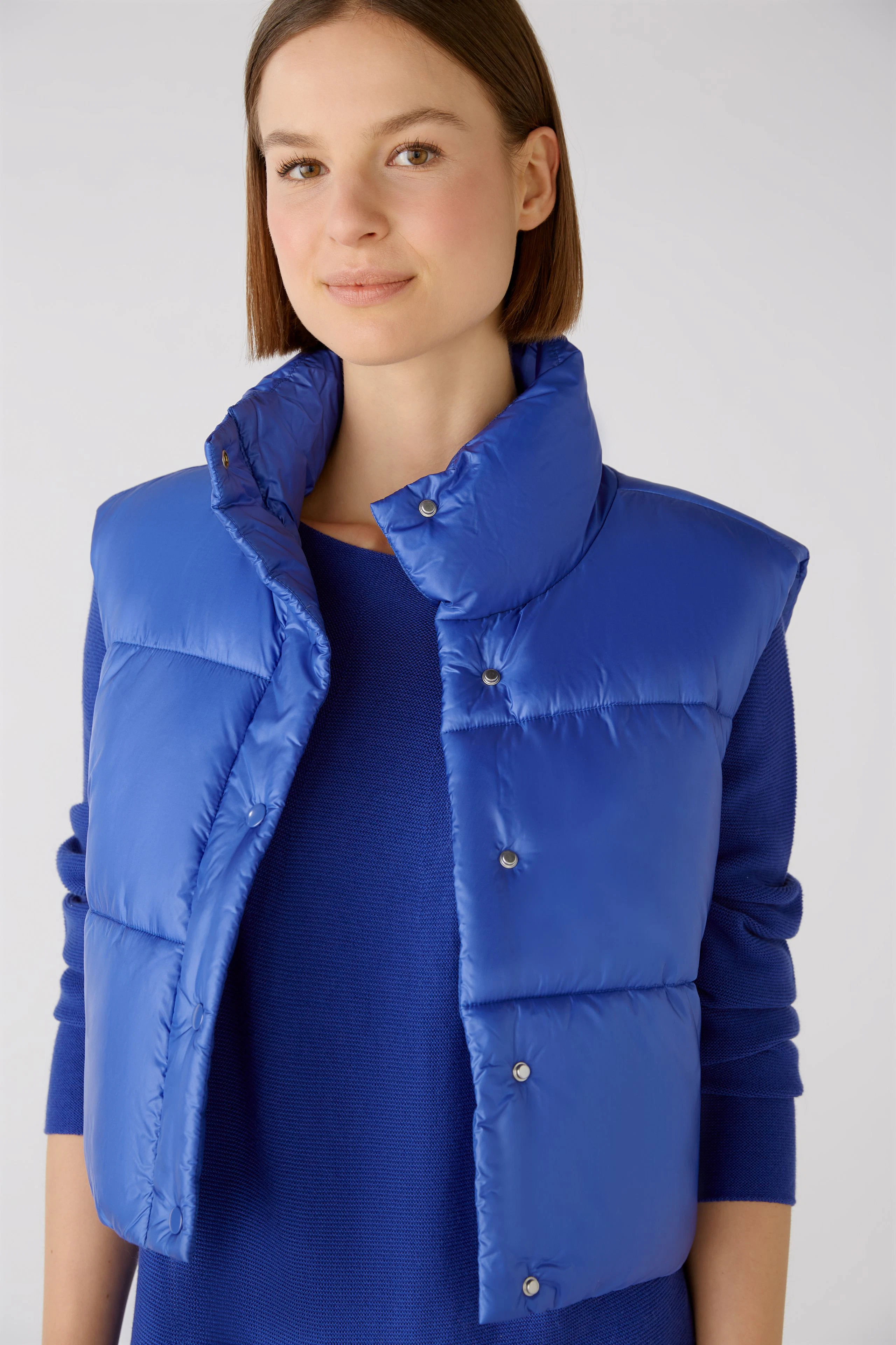 Image 4 of Outdoor waistcoat - blue in blue | Oui