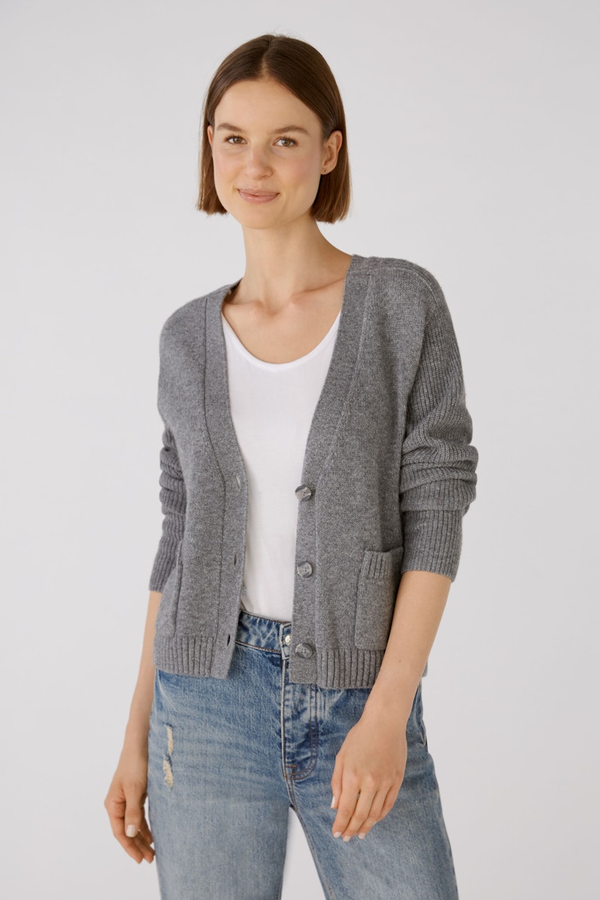 Bild 2 von Strickjacke - grey in grey | Oui