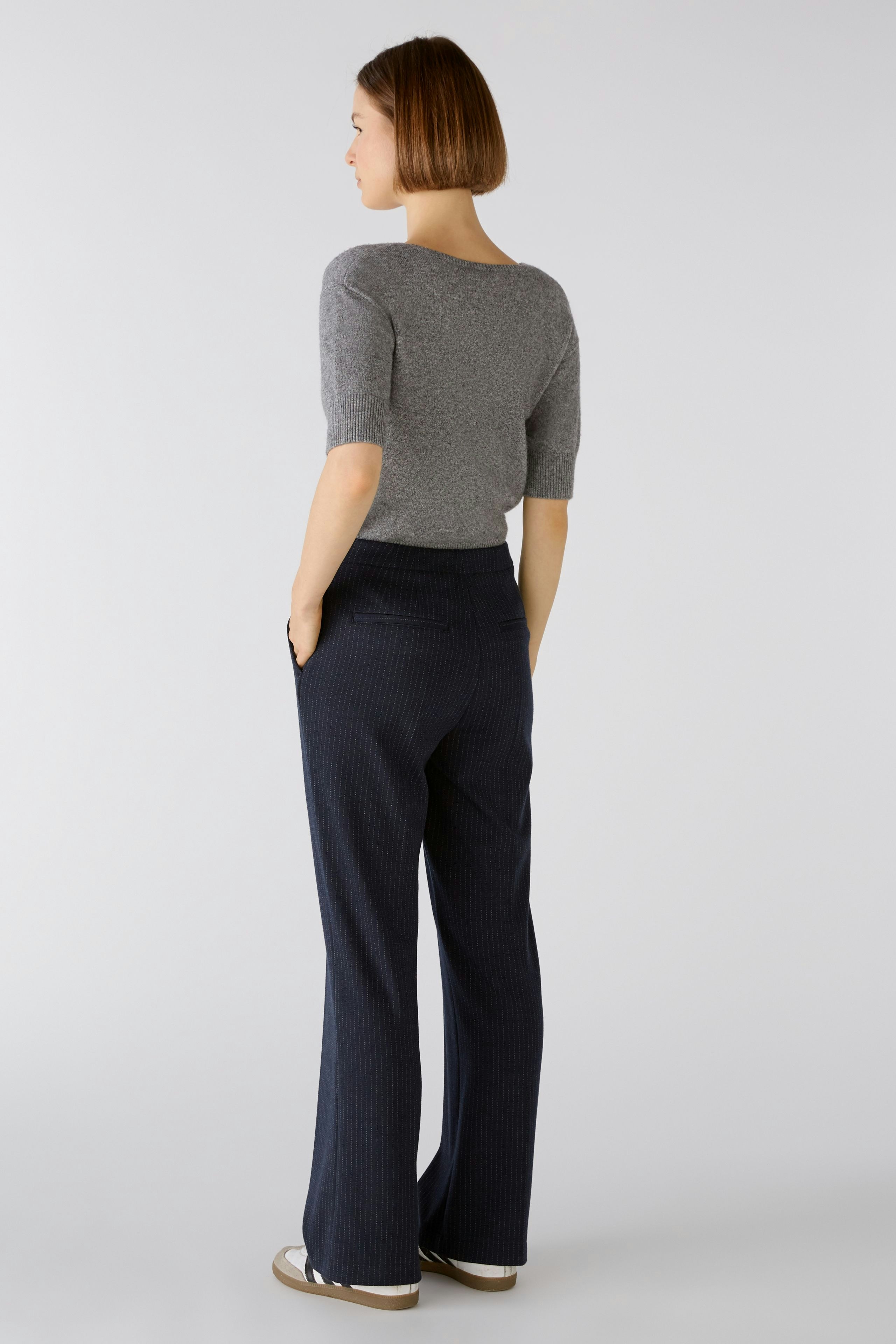 Bild 3 von Trousers - dark blue grey in dark blue grey | Oui