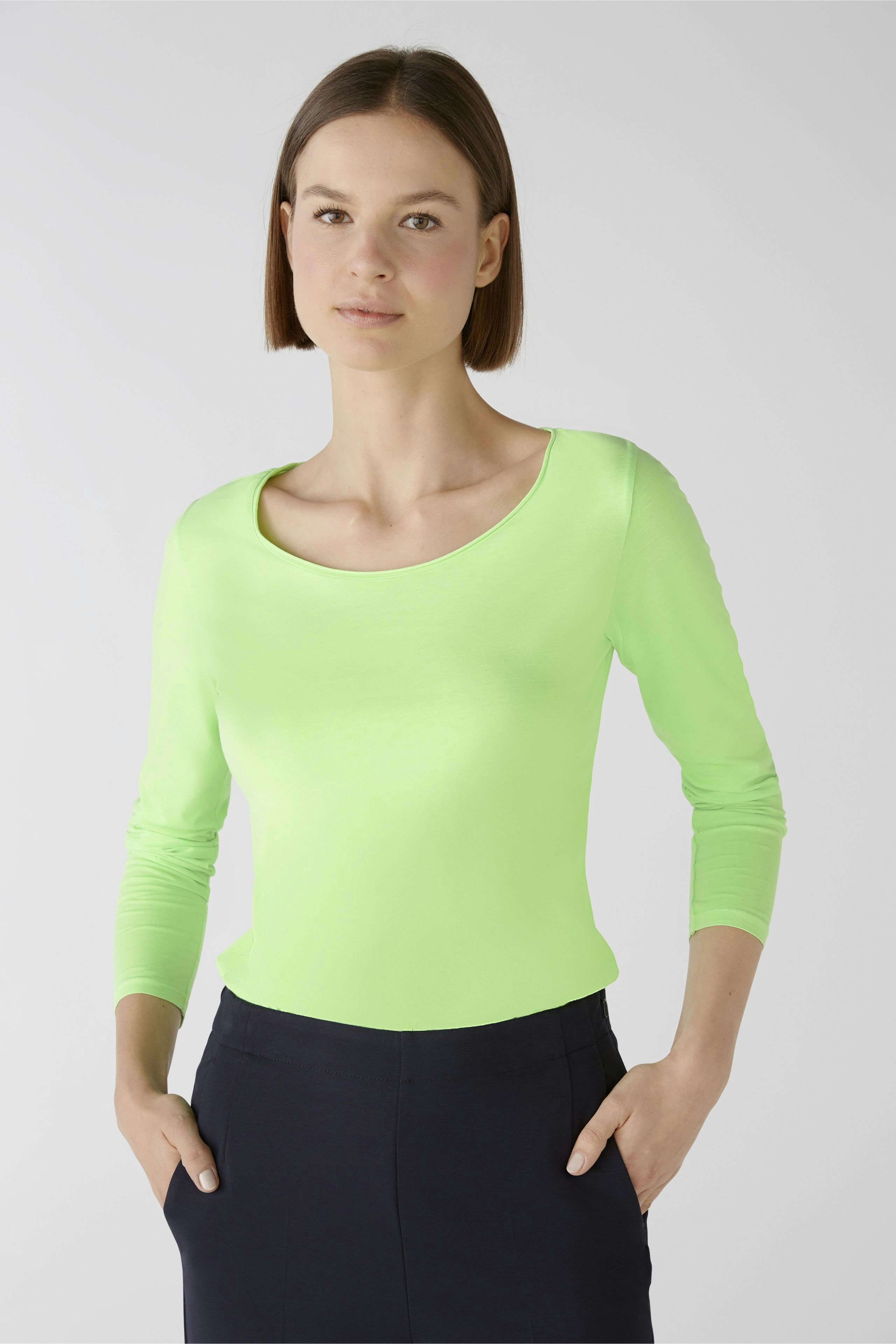 Bild 1 von Langarmshirt - gecko green in gecko green | Oui