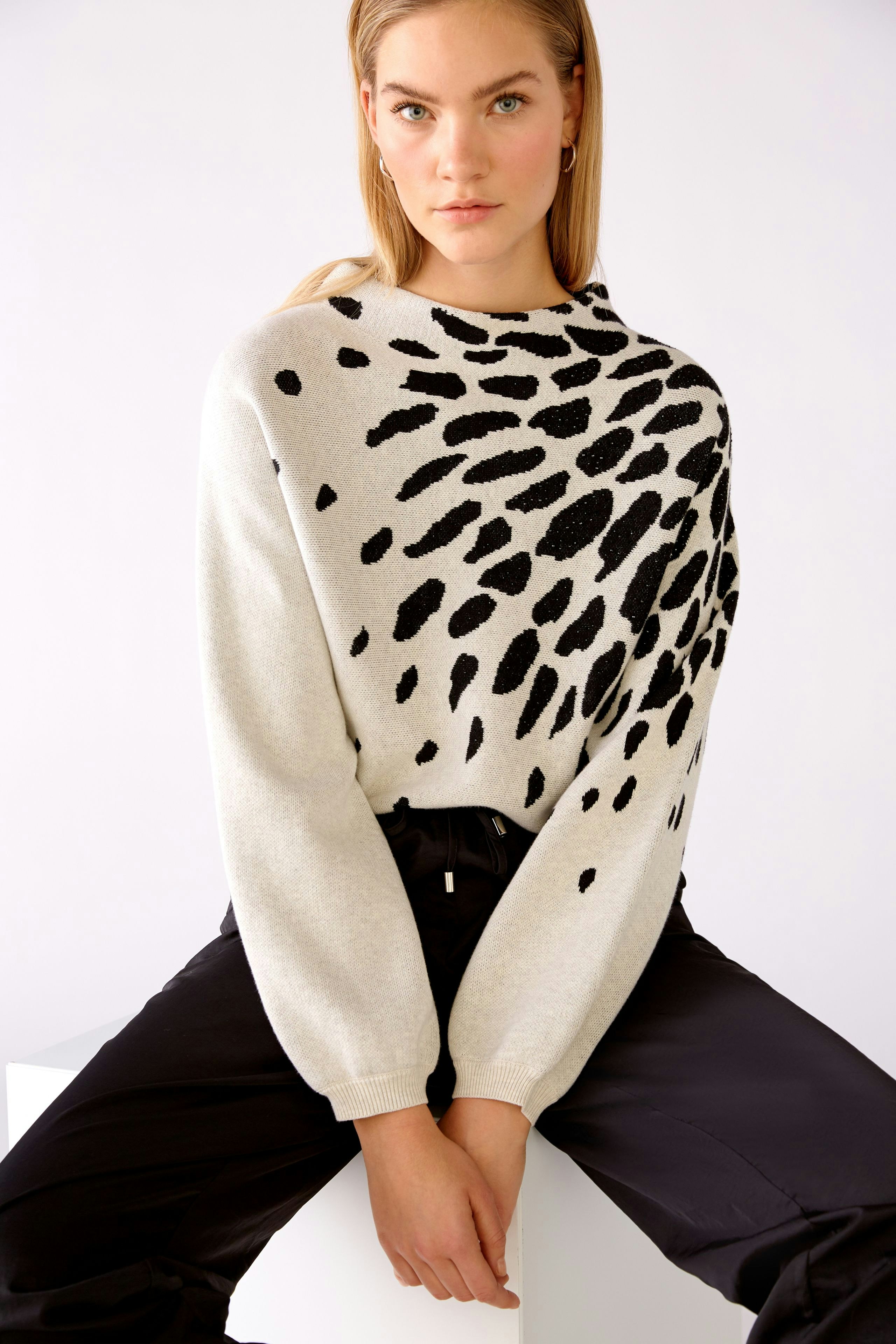 Bild 1 von Pullover - white black in white black | Oui