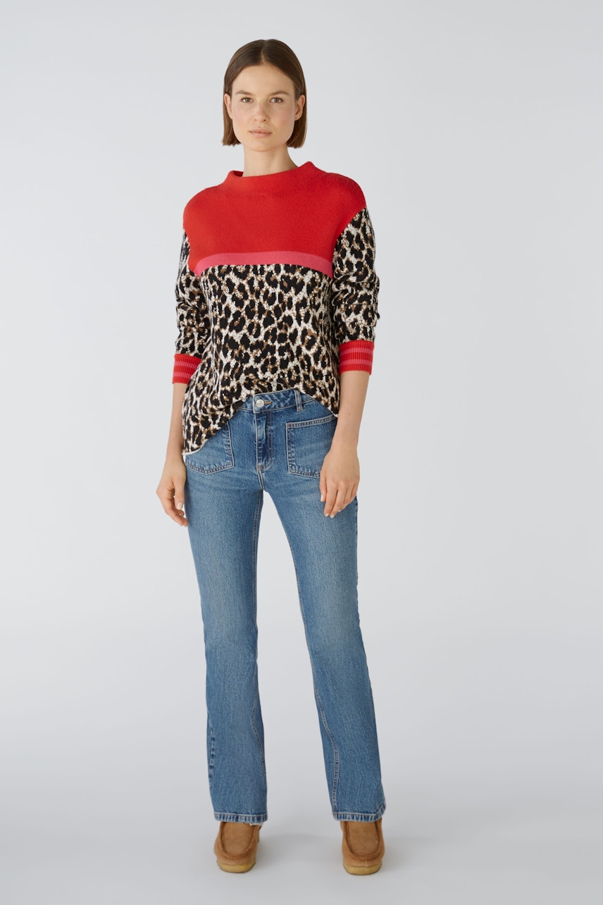 Bild 1 von Pullover - camel red in camel red | Oui