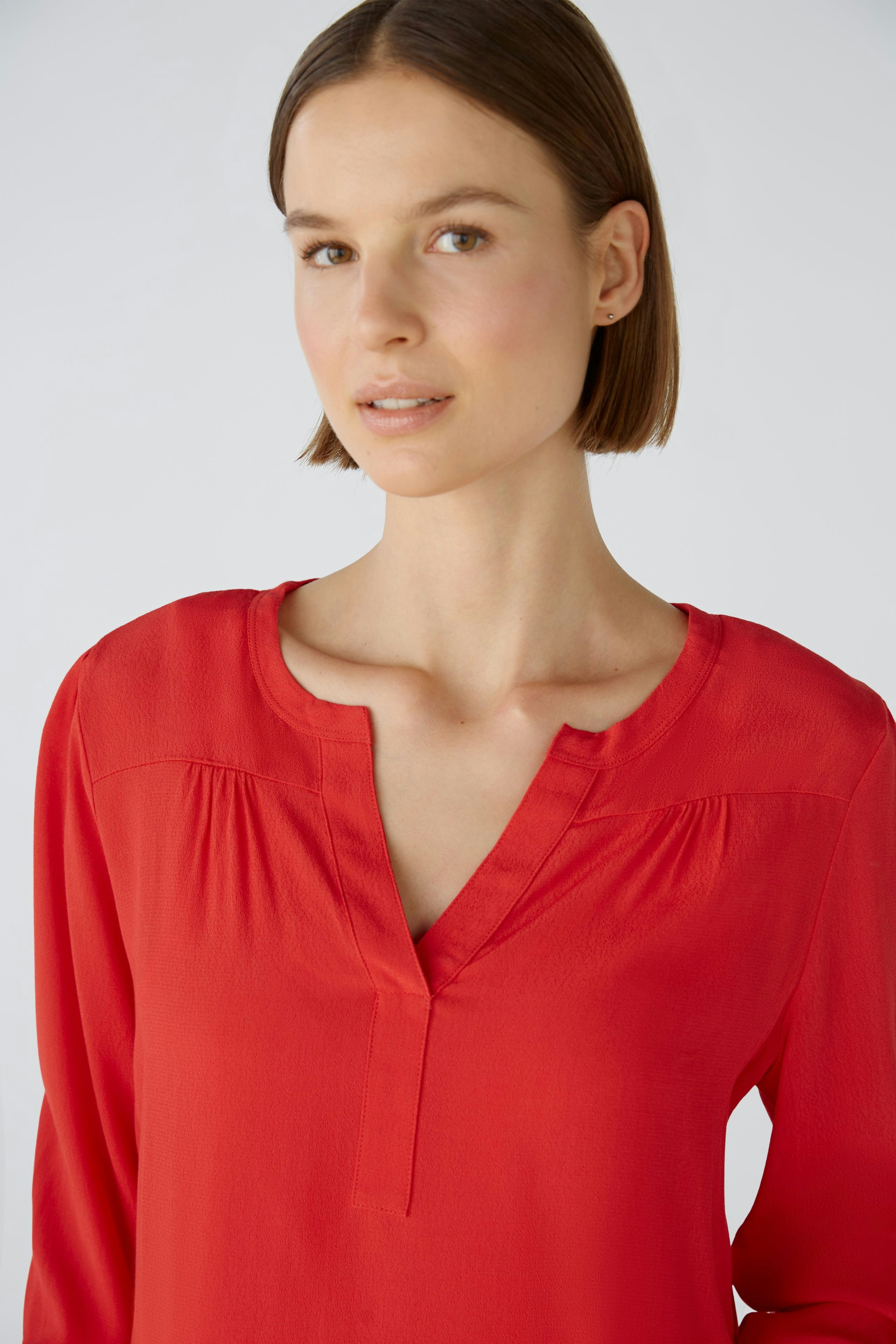 Bild 4 von Blouse shirt - chinese red in chinese red | Oui