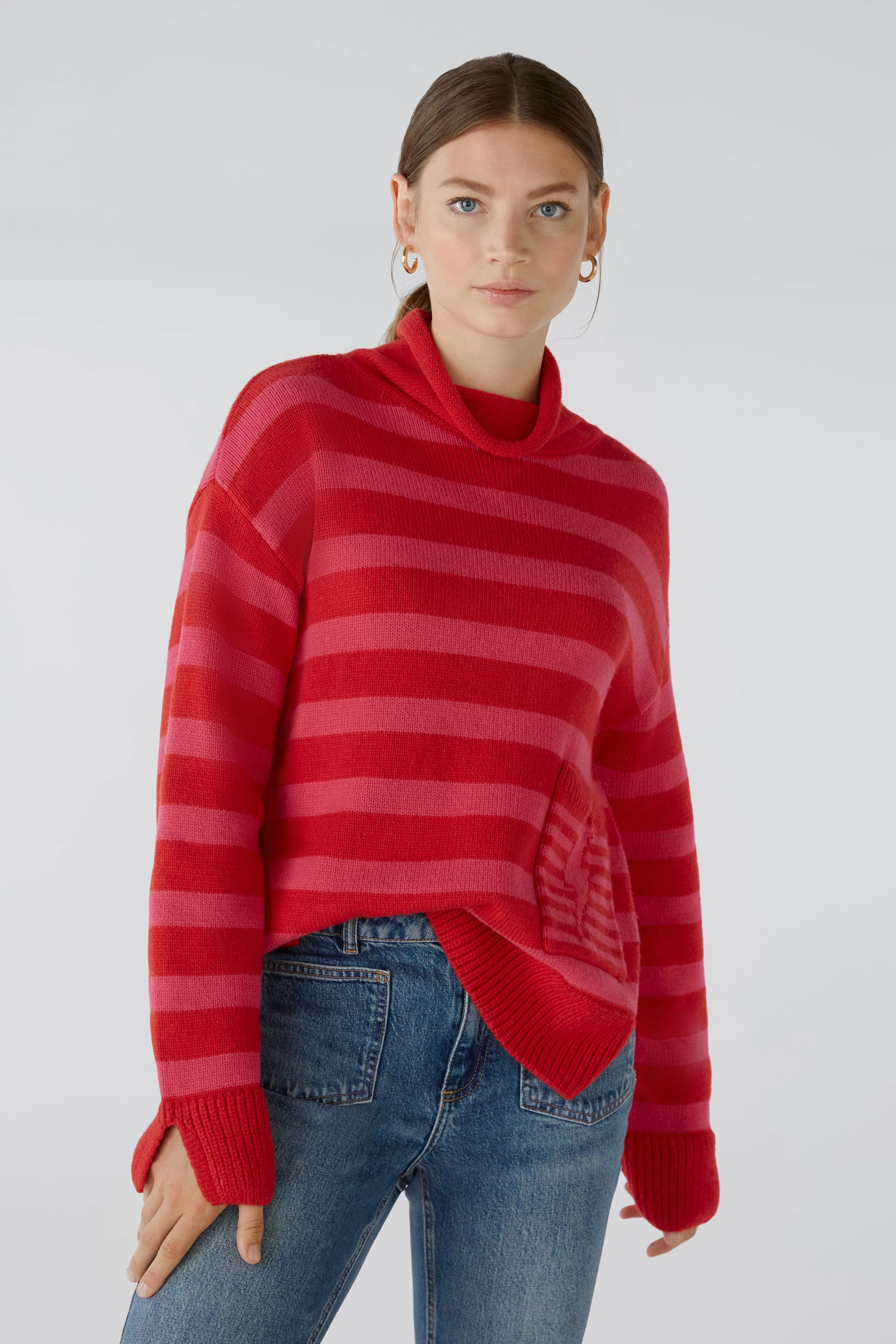 Bild 2 von Pullover - pink red in pink red | Oui