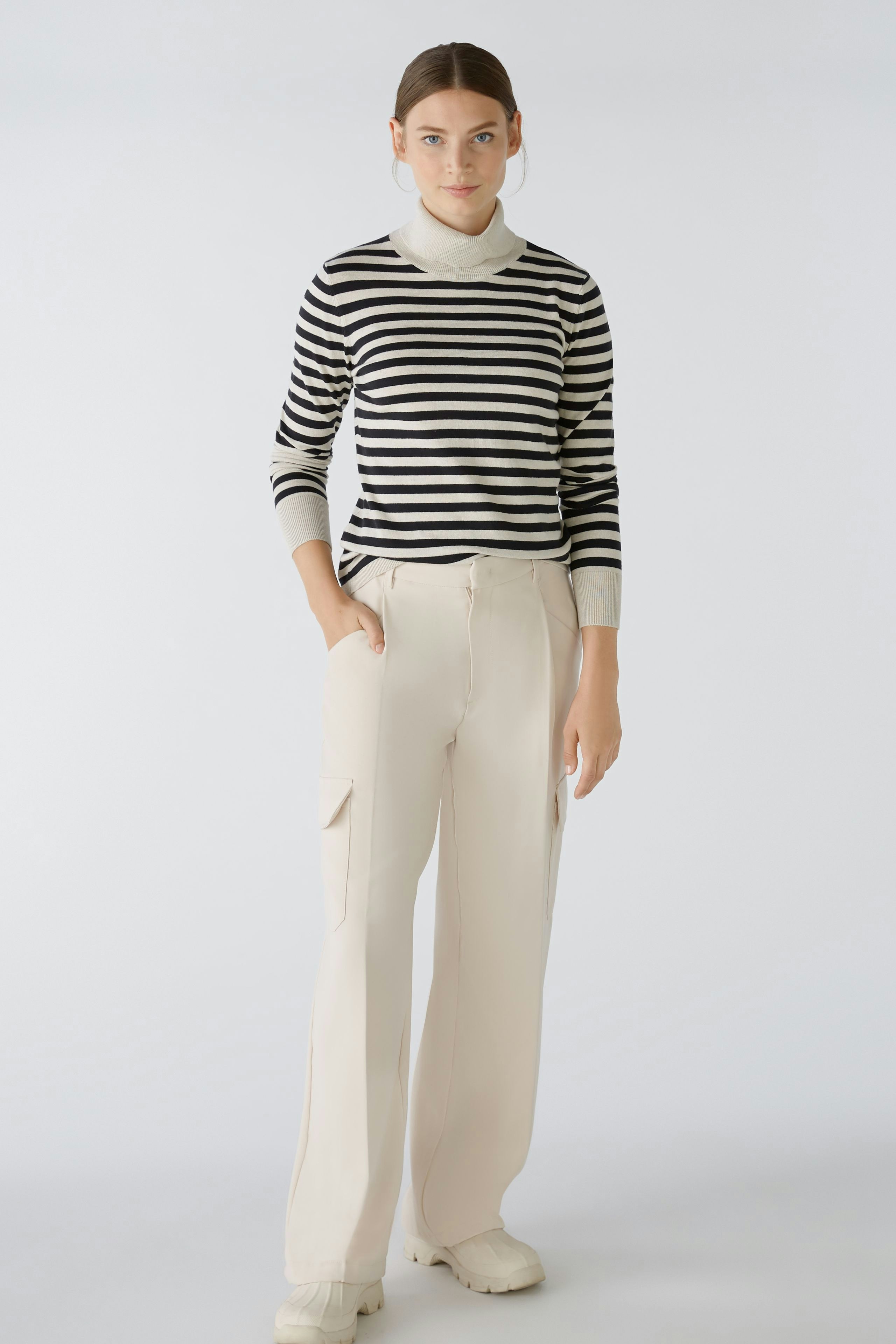 Bild 1 von Pullover - light camel grey in light camel grey | Oui