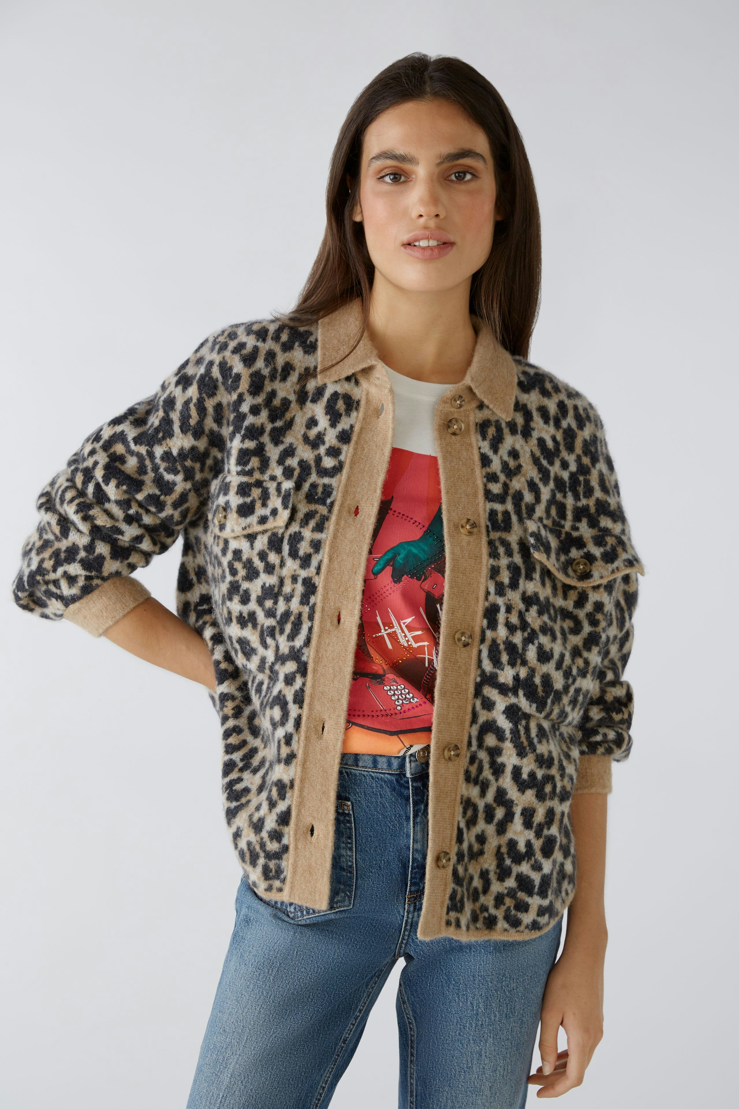 Bild 2 von Strickjacke - black camel in black camel | Oui