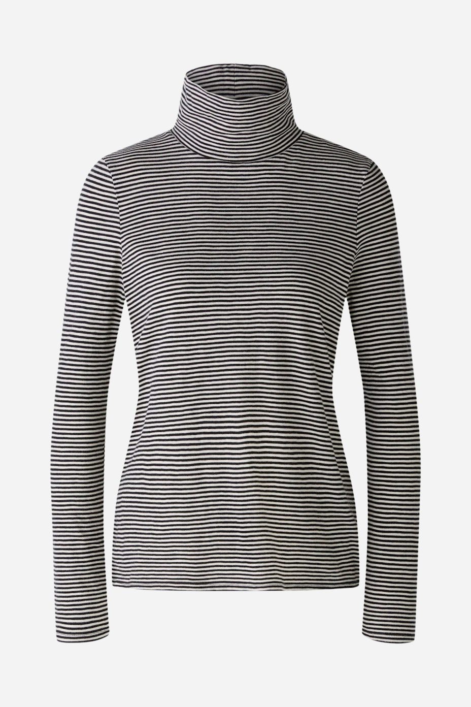 Long-sleeved shirt - black offwhite