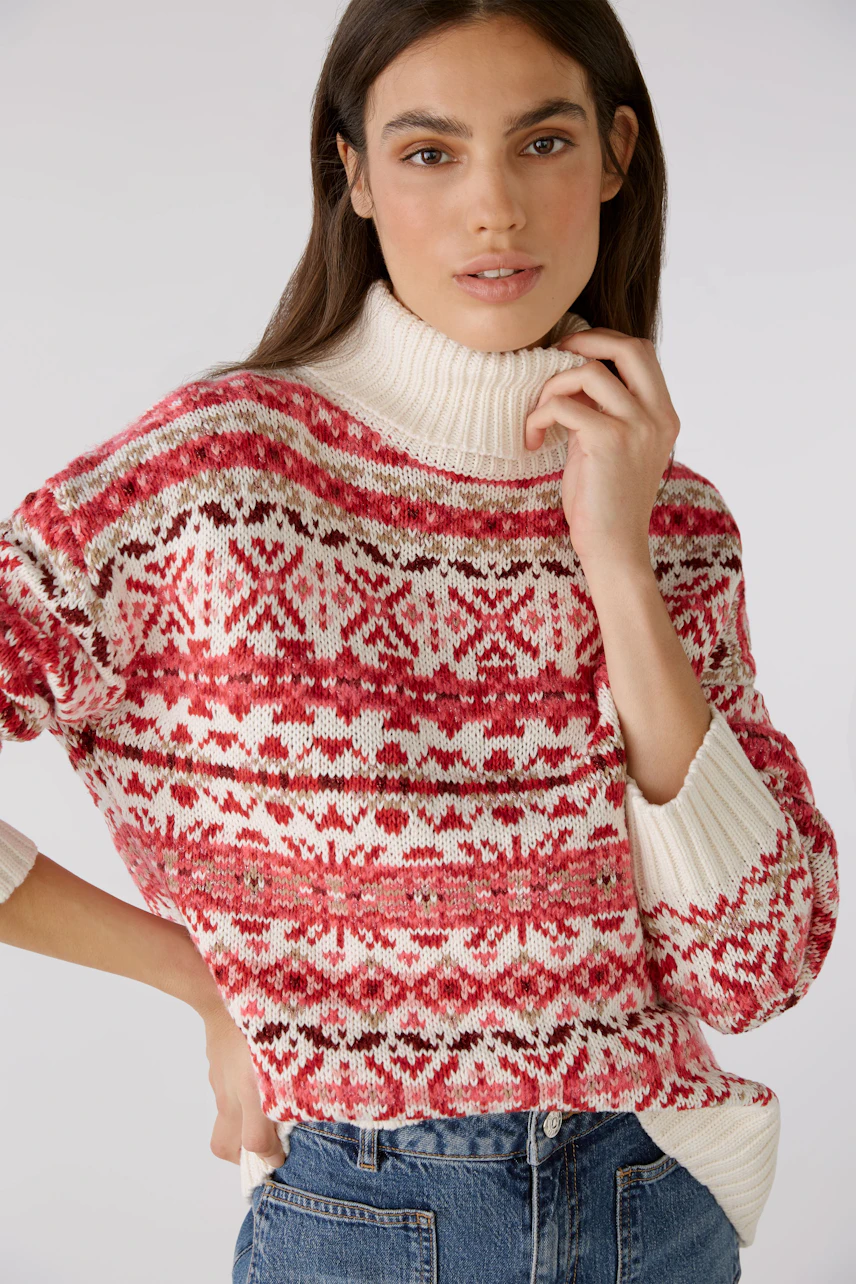 Bild 5 von Pullover - offwhite red in offwhite red | Oui