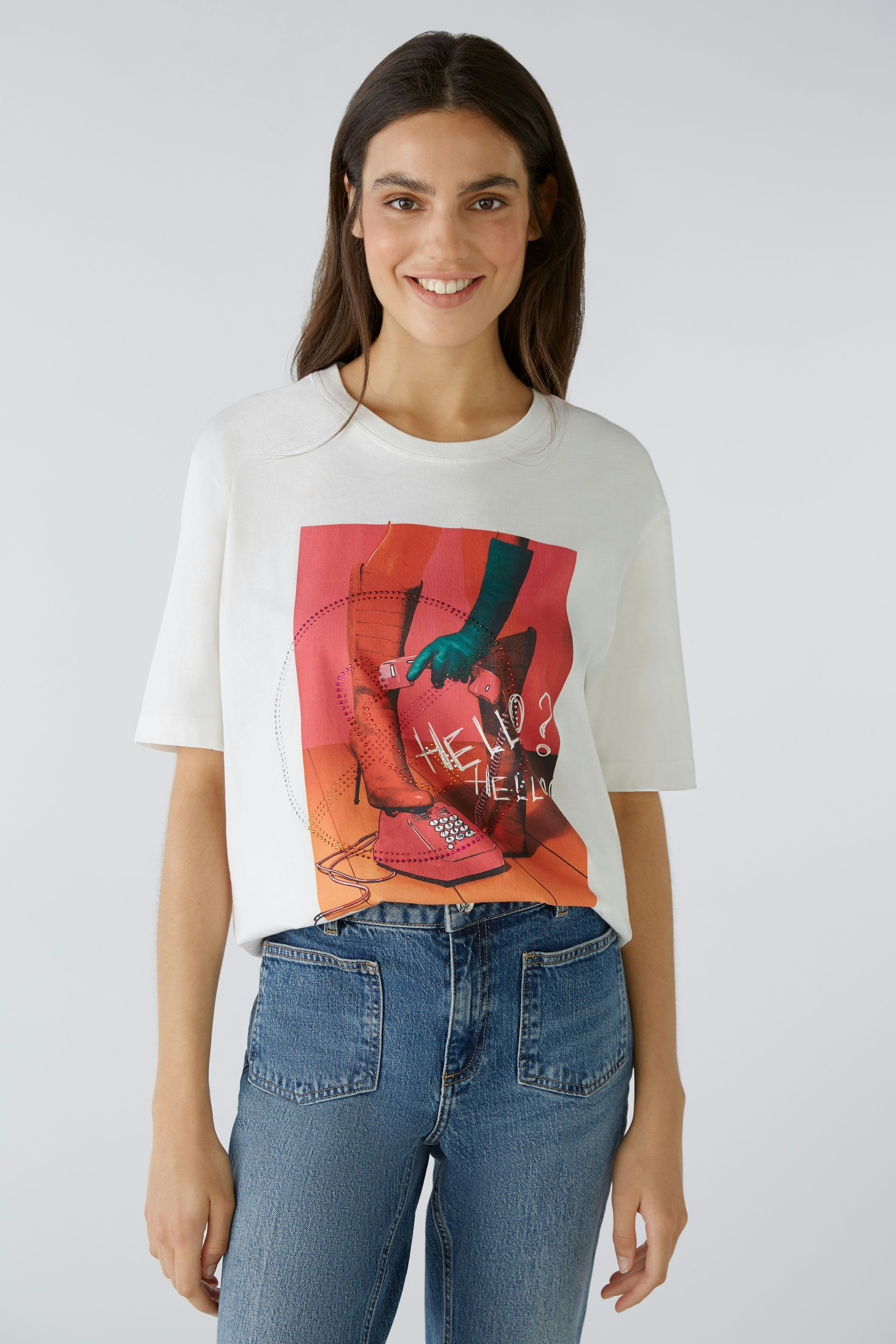 Bild 2 von T-shirt - cloud dancer in cloud dancer | Oui