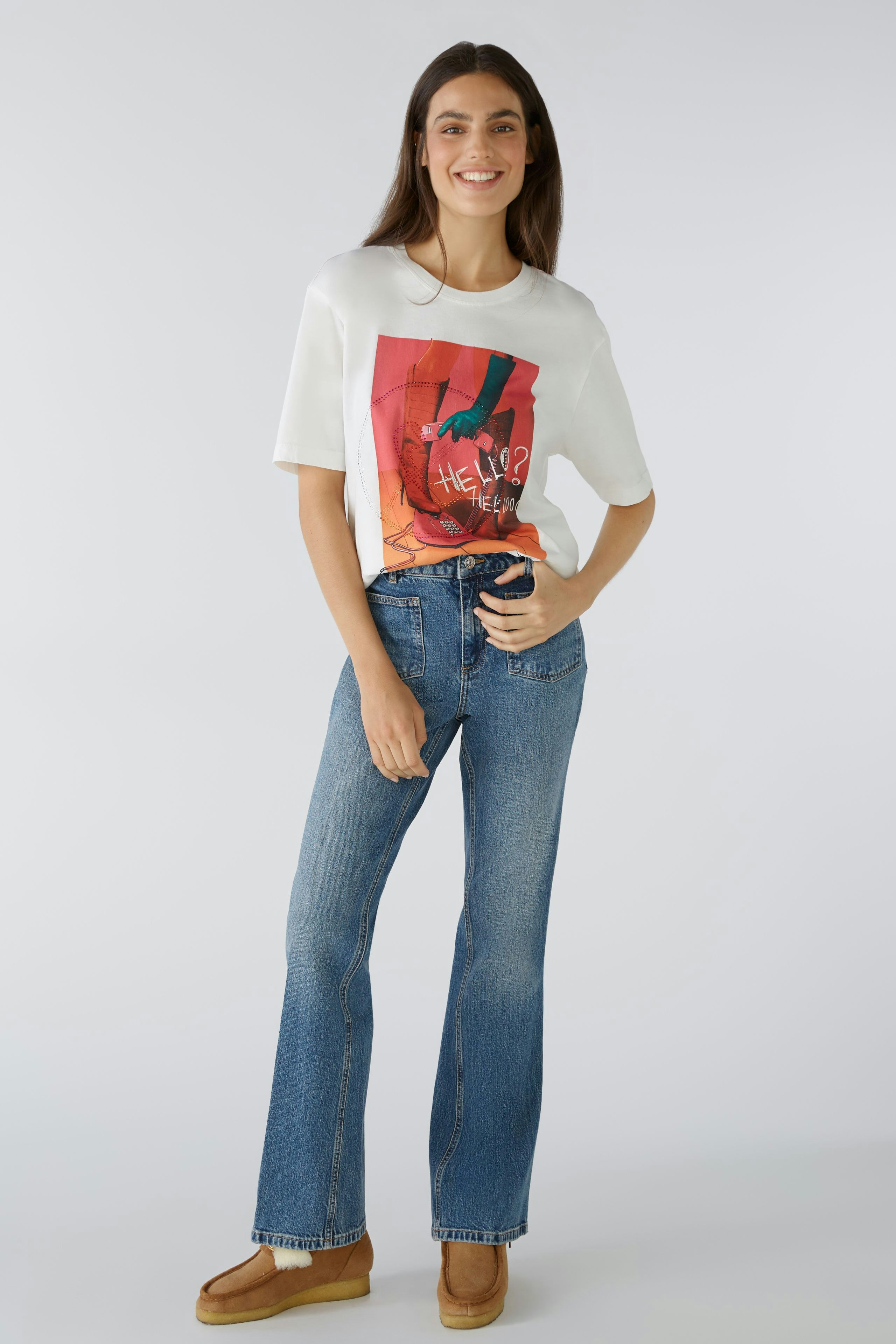 Bild 1 von T-shirt - cloud dancer in cloud dancer | Oui