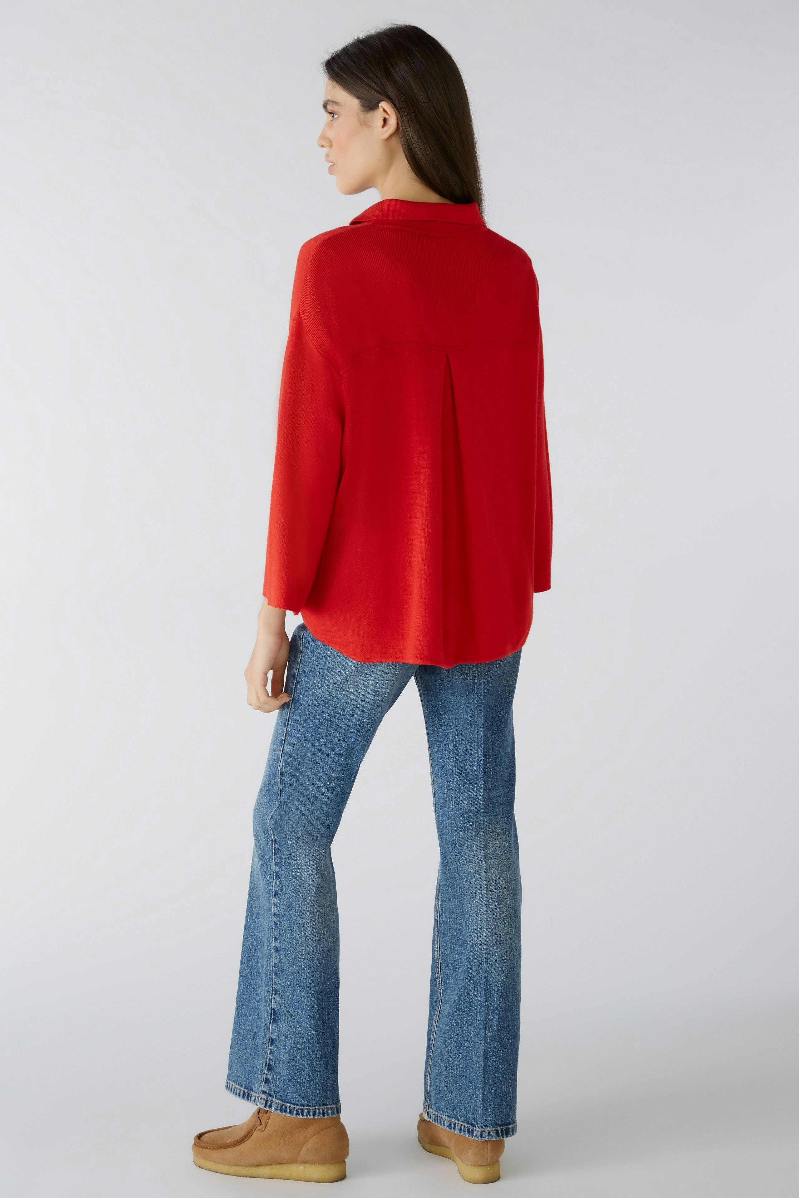 Bild 3 von Strickjacke - chinese red in chinese red | Oui