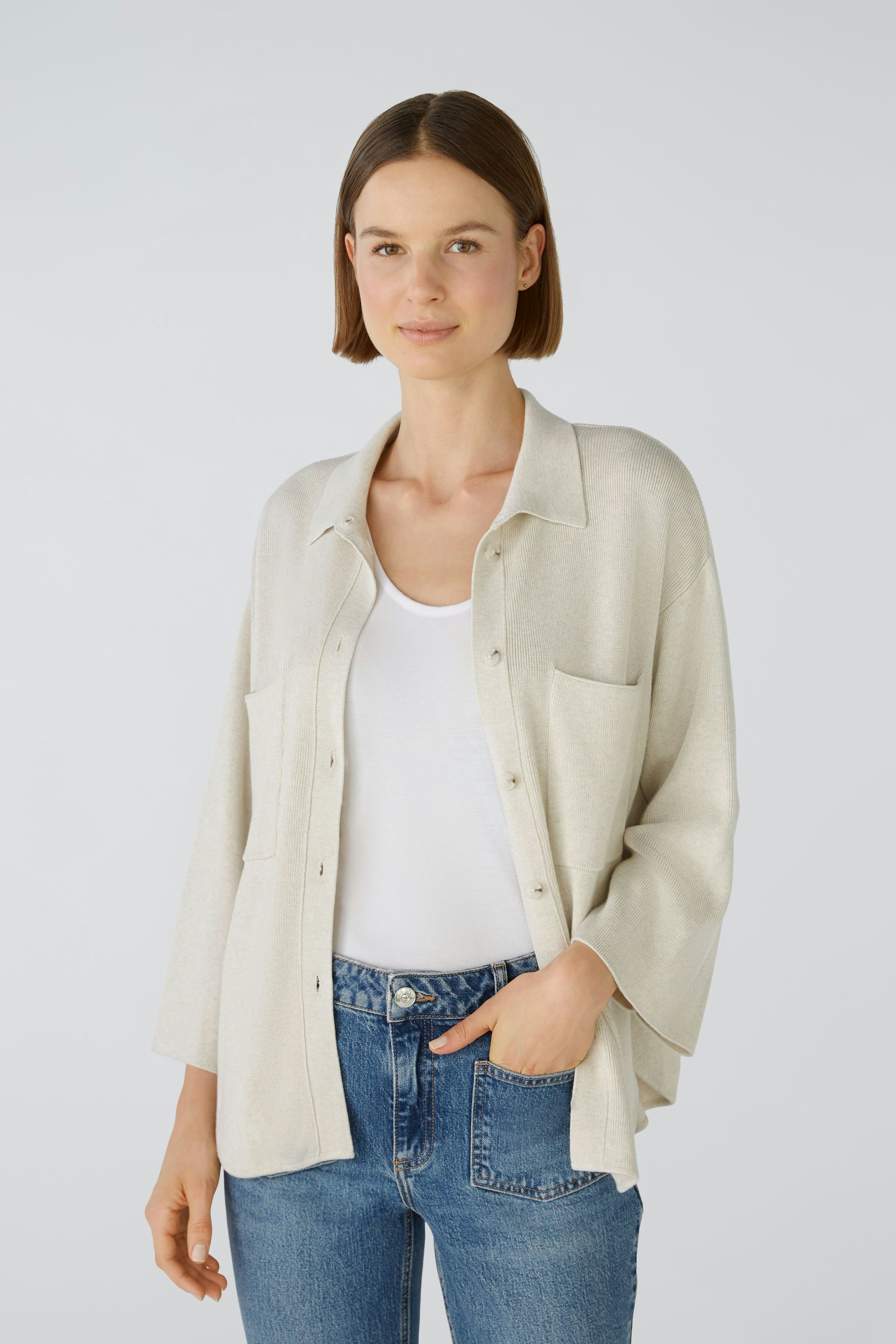 Bild 2 von Strickjacke - light beige mel in light beige mel | Oui