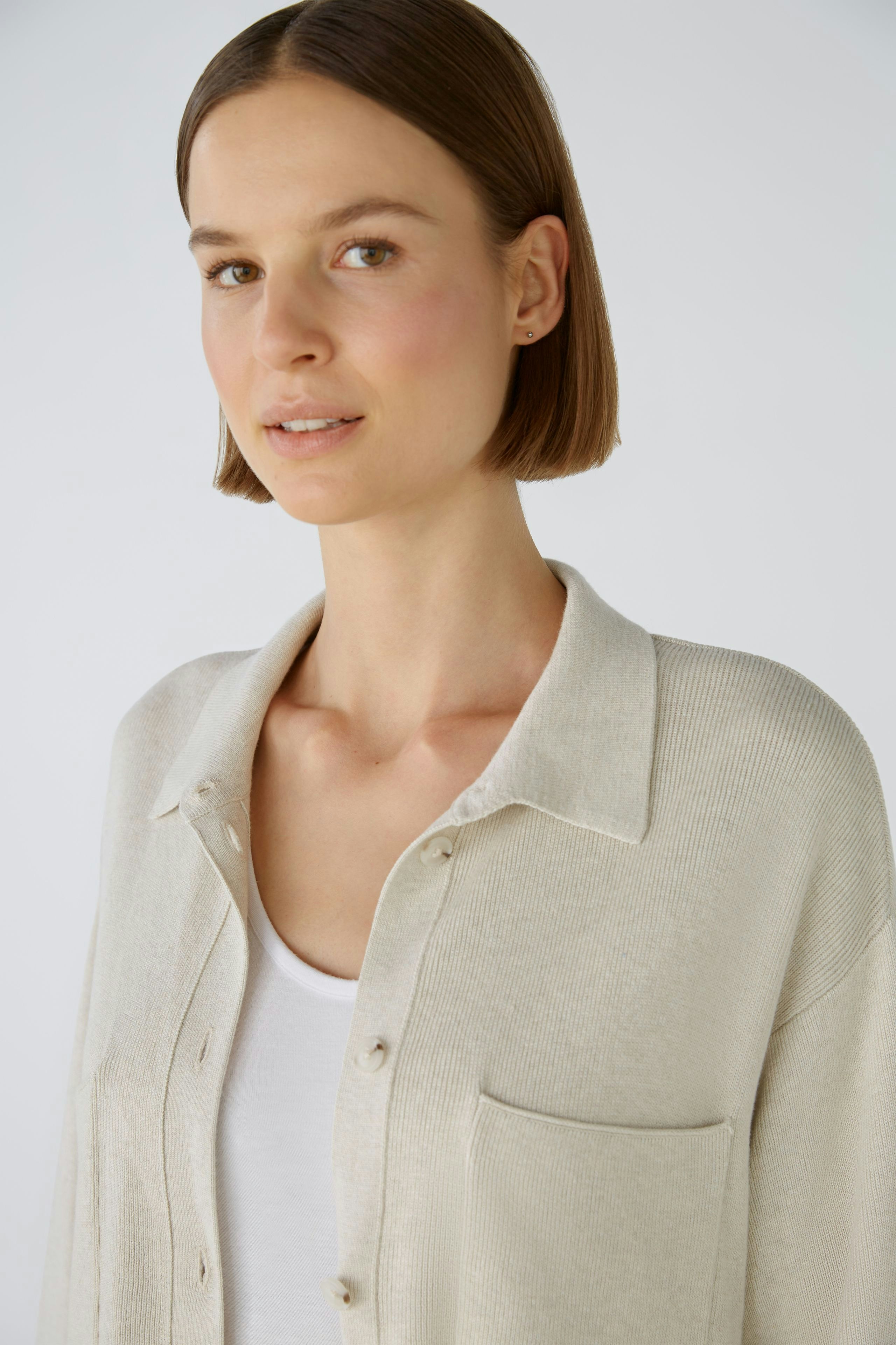 Bild 4 von Strickjacke - light beige mel in light beige mel | Oui
